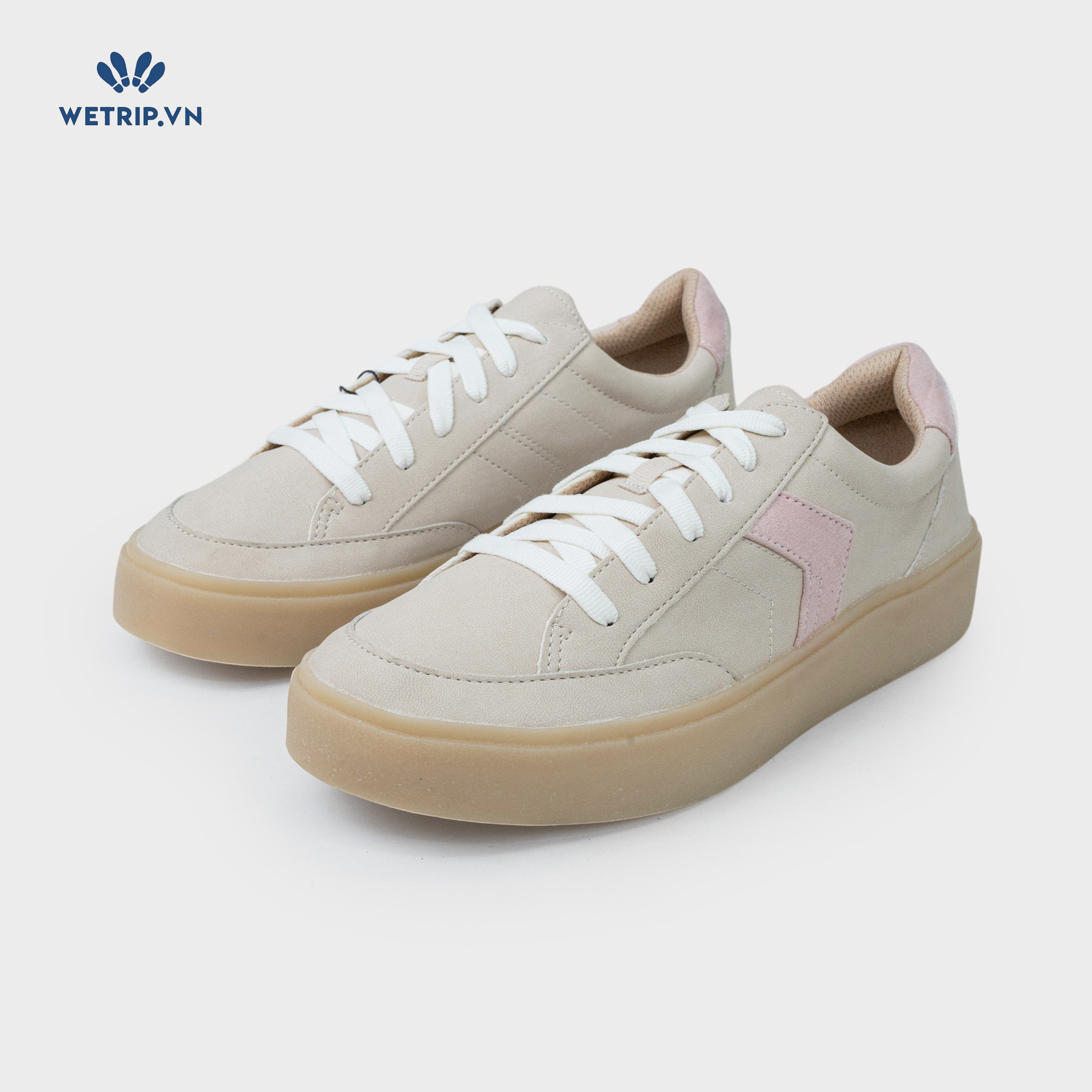 Sneaker Dr.Sholl's (Da kem gót hồng) Mã SN-DRS-013-G1