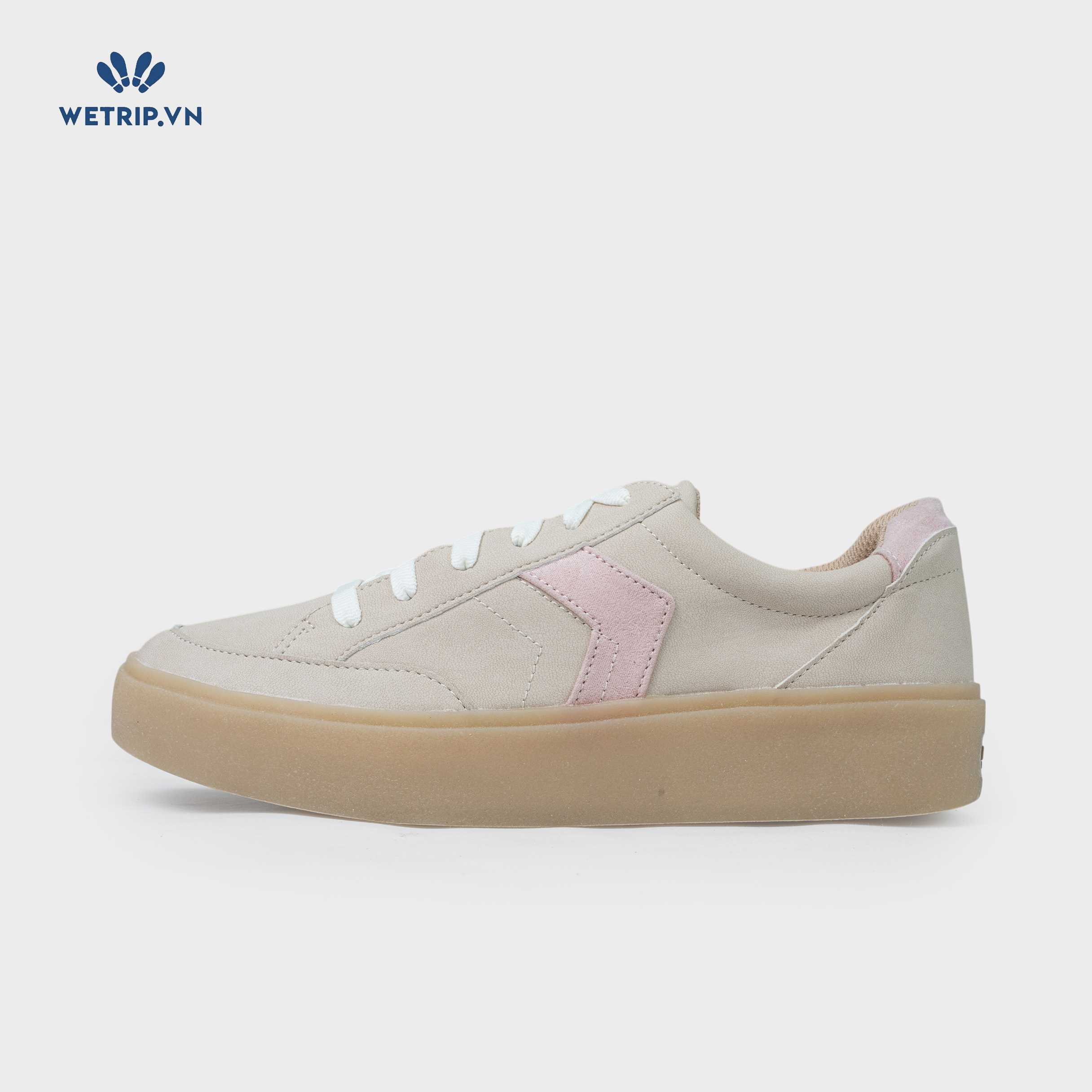 Sneaker Dr.Sholl's (Da kem gót hồng) Mã SN-DRS-013-G1