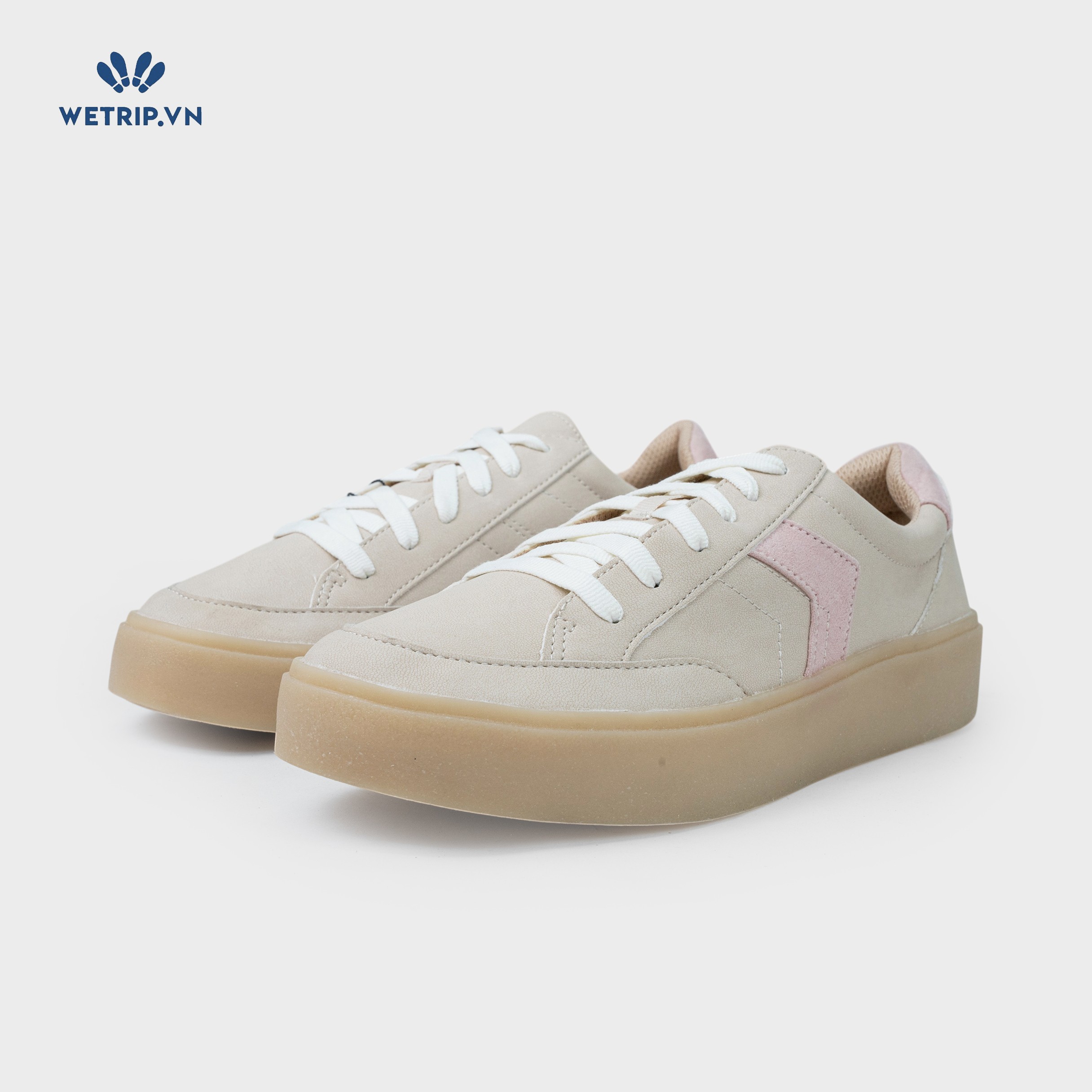 Sneaker Dr.Sholl's (Da kem gót hồng) Mã SN-DRS-013-G1