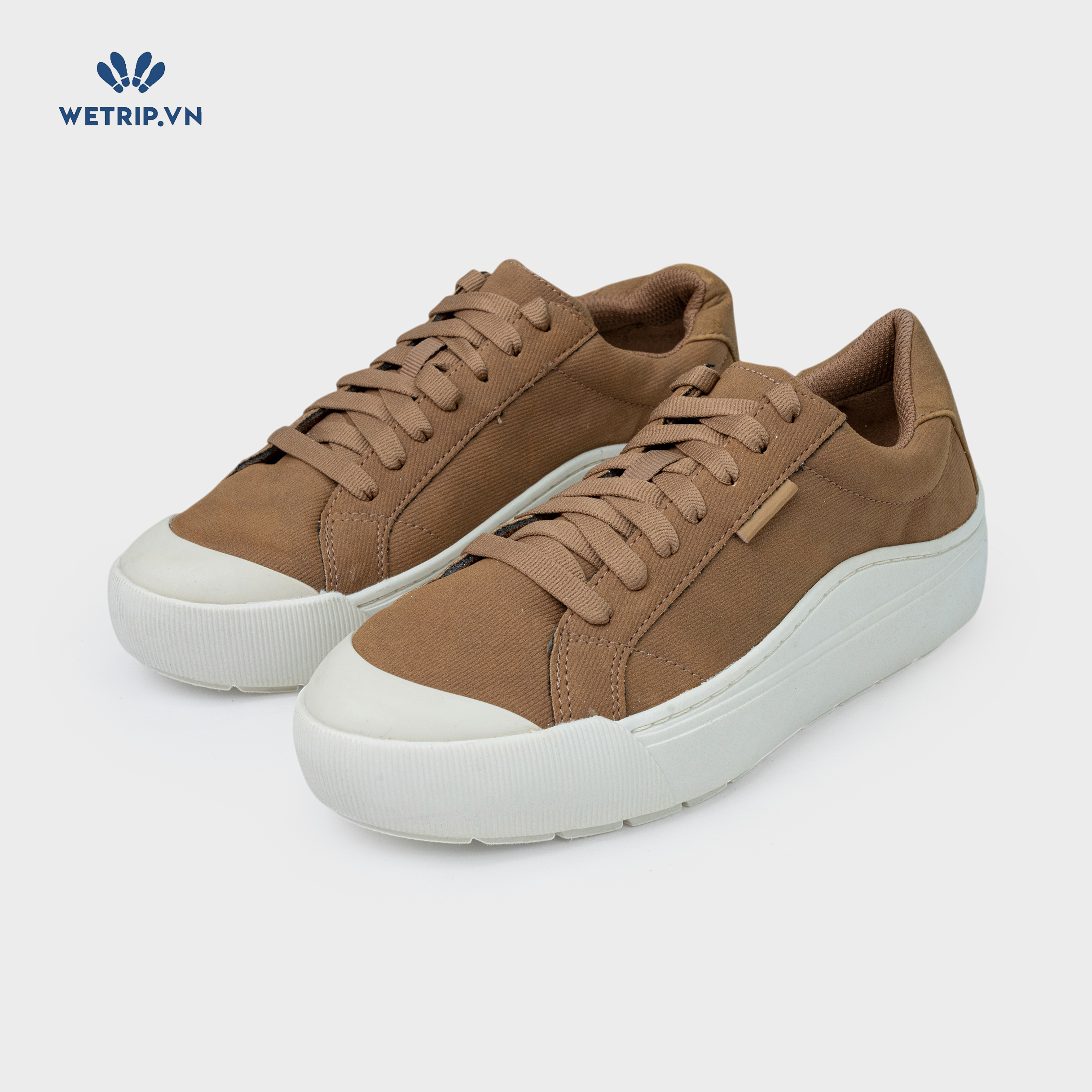 Sneaker Dr.Sholl's (Da nâu, đế kem) Mã SN-DRS-034-G