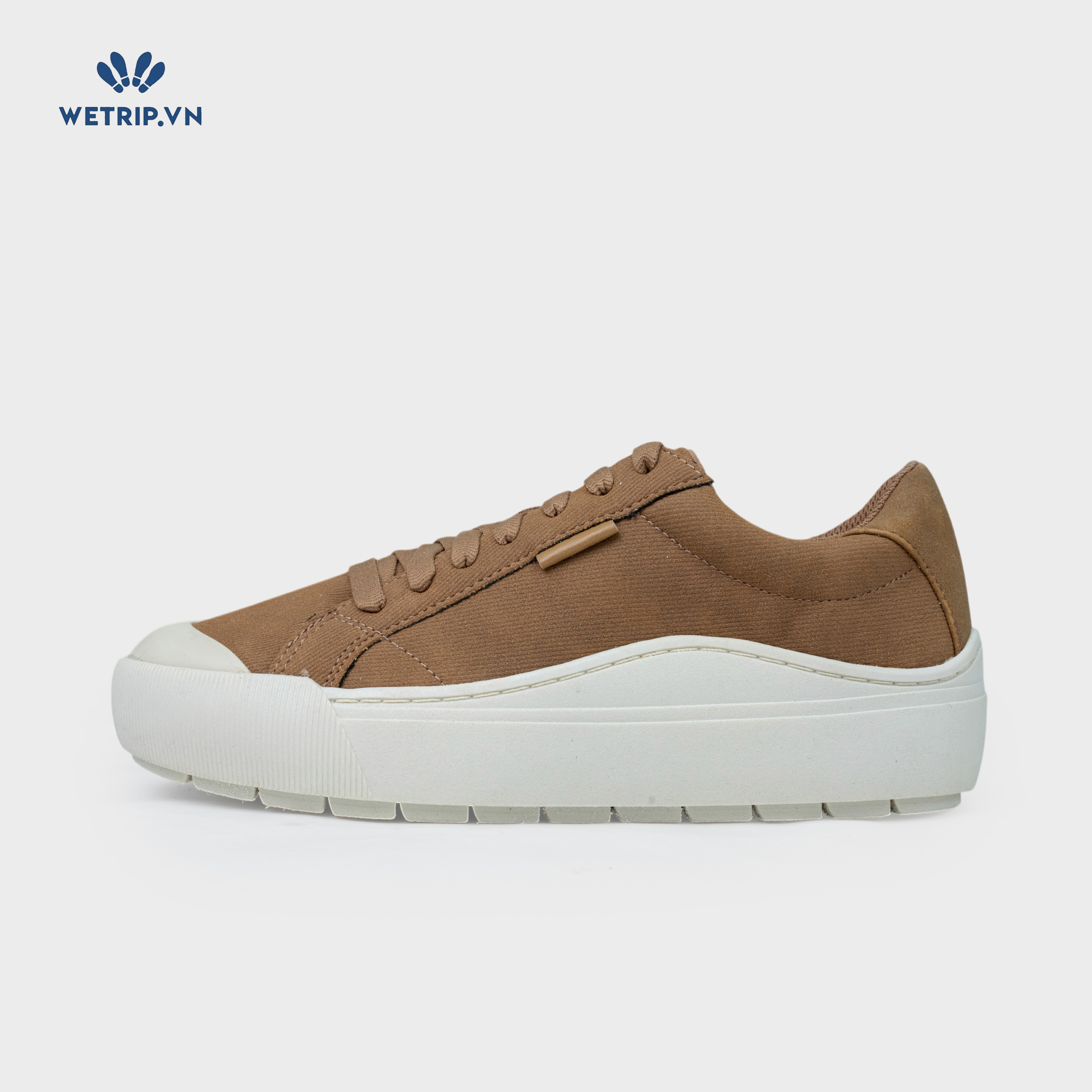 Sneaker Dr.Sholl's (Da nâu, đế kem) Mã SN-DRS-034-G