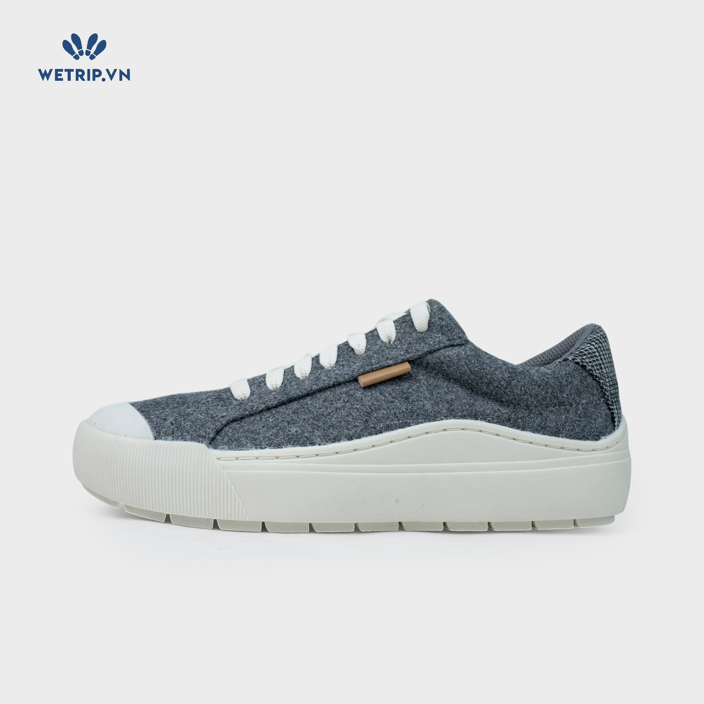Sneaker Dr.Sholl's (Ghi, gót thổ cẩm) Mã SN-DRS-034-D1