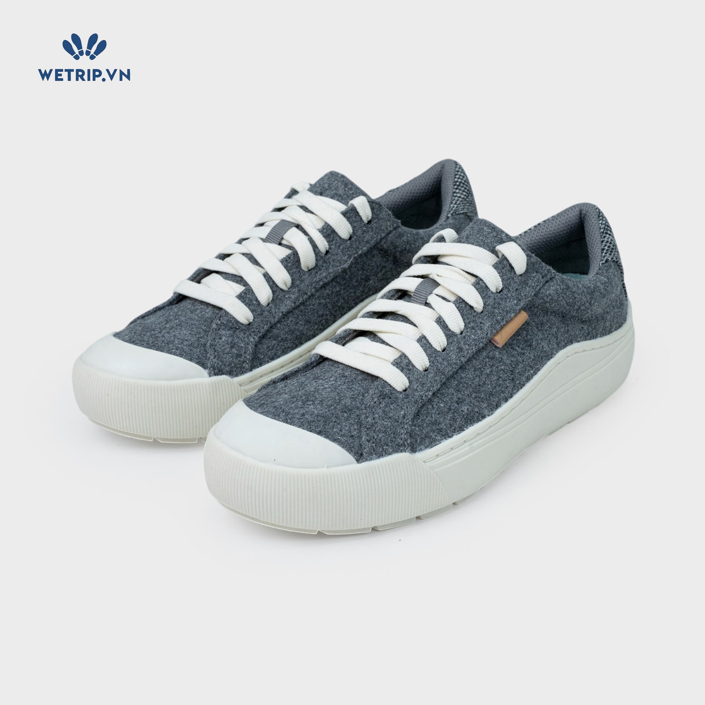 Sneaker Dr.Sholl's (Ghi, gót thổ cẩm) Mã SN-DRS-034-D1