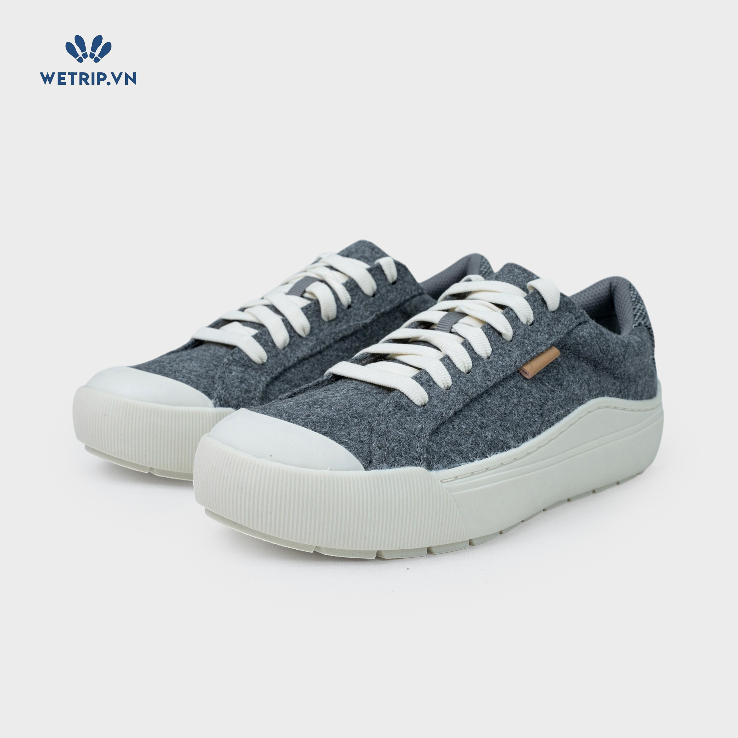 Sneaker Dr.Sholl's (Ghi, gót thổ cẩm) Mã SN-DRS-034-D1