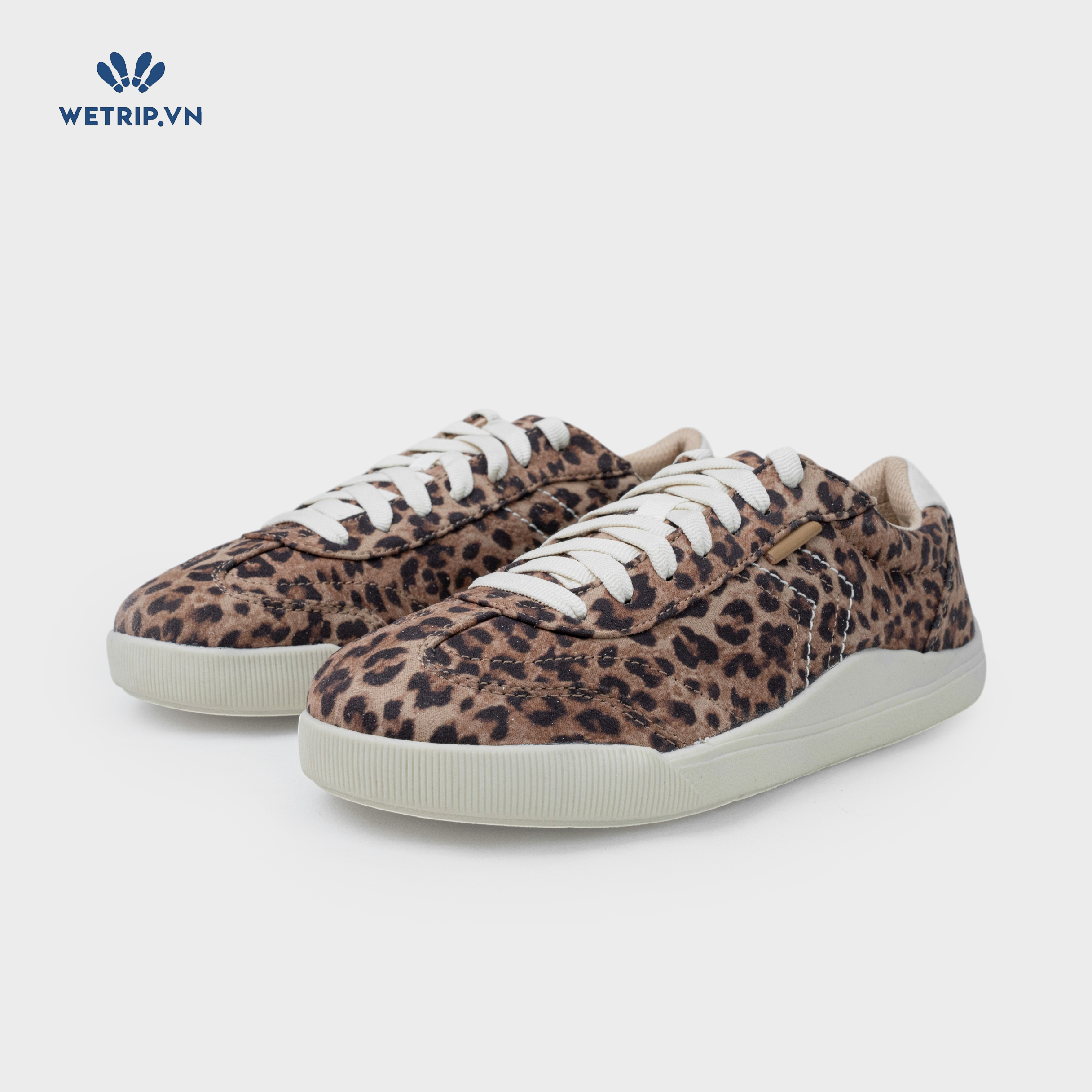 Sneaker Dr.Sholl's (Họa tiết da báo, đế nâu) Mã SN-DRS-016-M