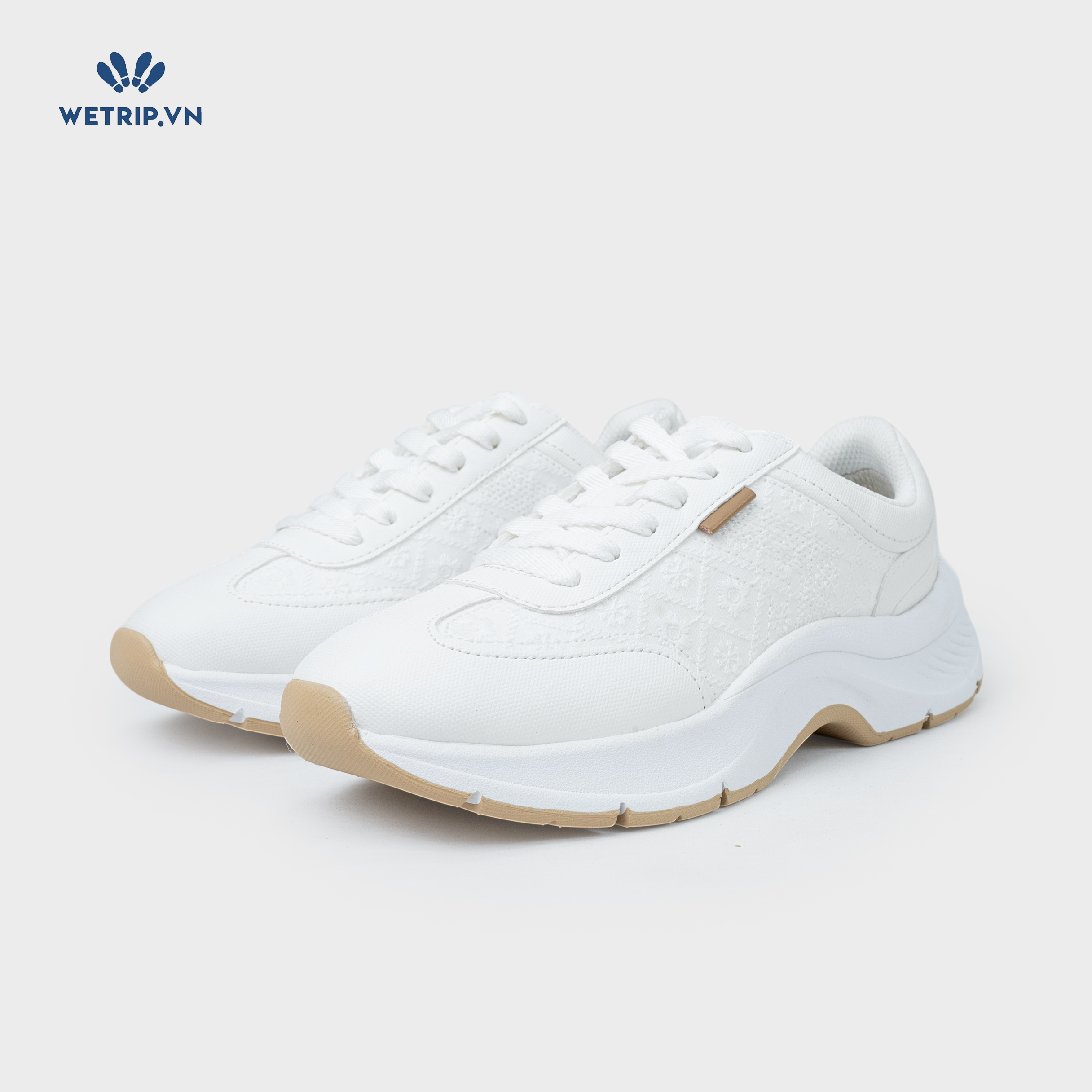 Sneaker Dr.Sholl's (Kem nhạt, đế trắng) Mã SN-DRS-024-A