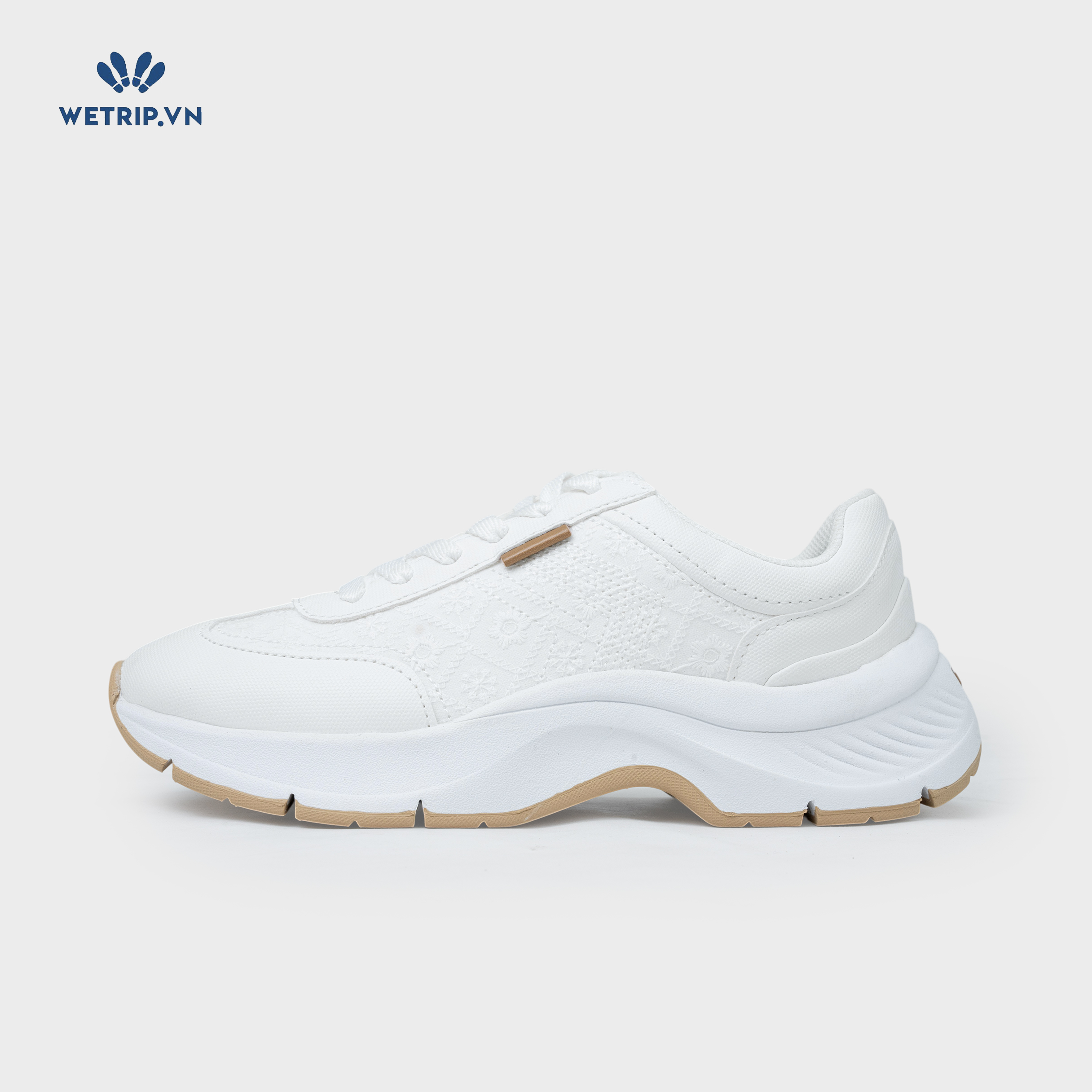 Sneaker Dr.Sholl's (Kem nhạt, đế trắng) Mã SN-DRS-024-A