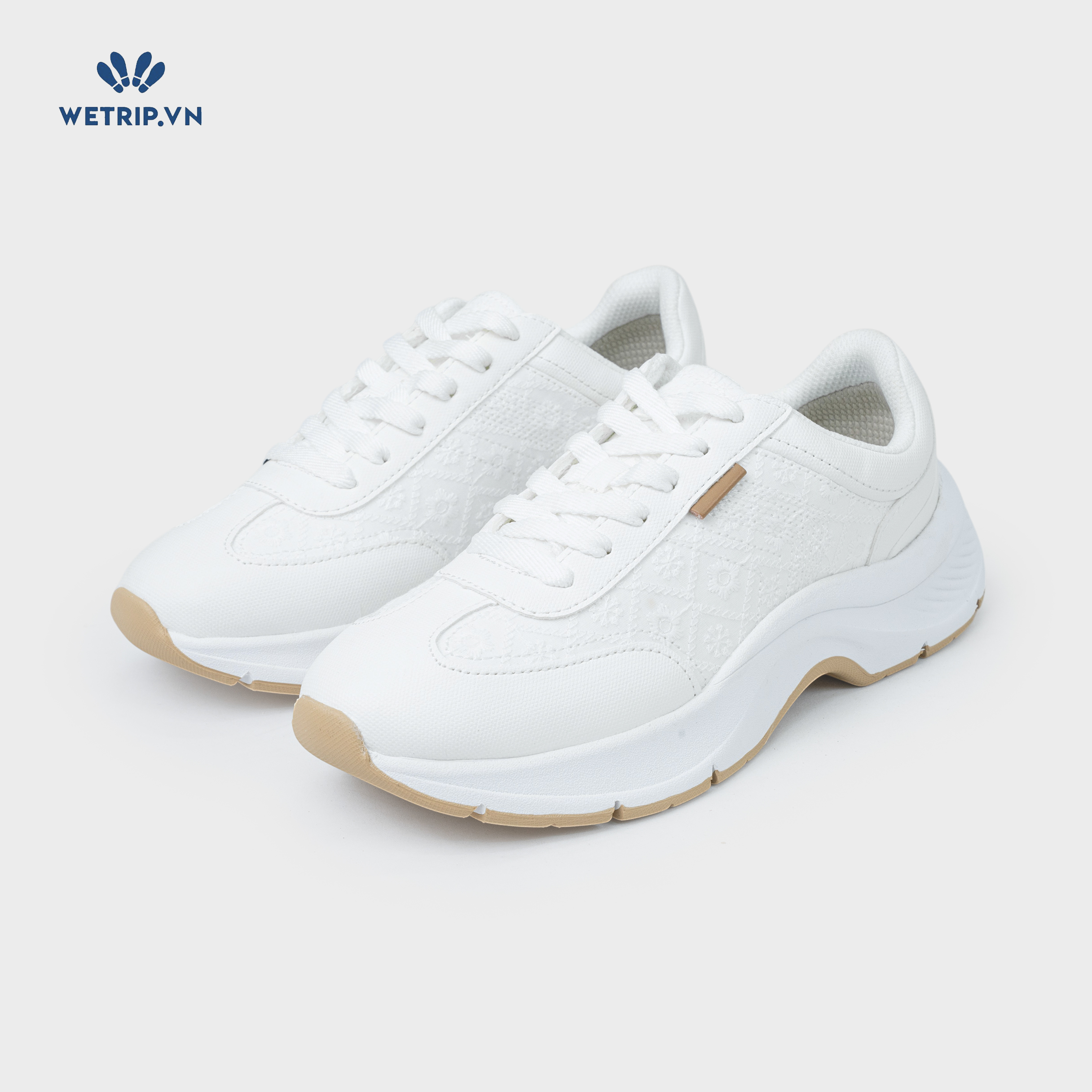 Sneaker Dr.Sholl's (Kem nhạt, đế trắng) Mã SN-DRS-024-A