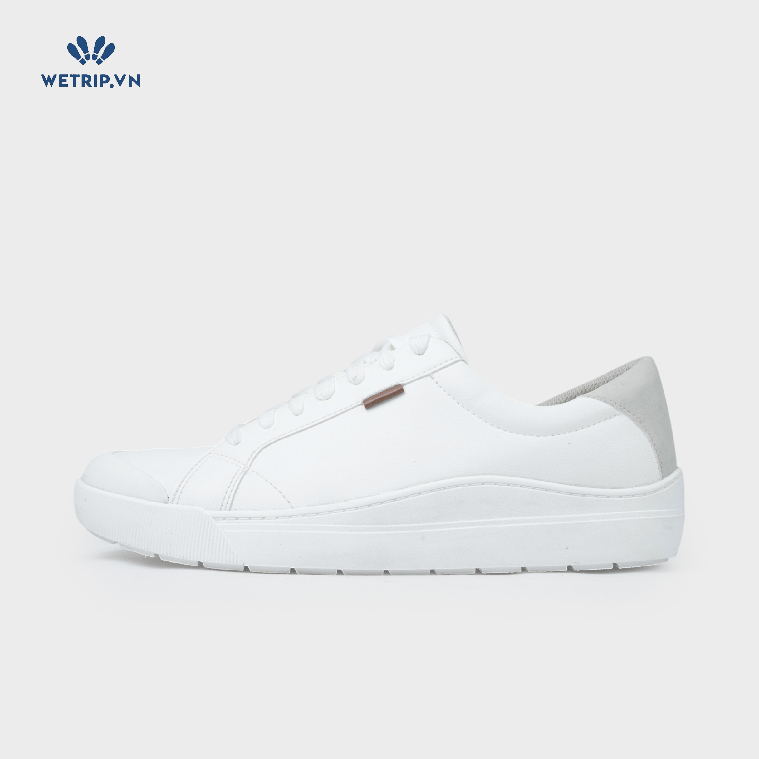 Sneaker Dr.Sholl's (Trắng gót nâu nhạt) Mã SN-DRS-034-B2