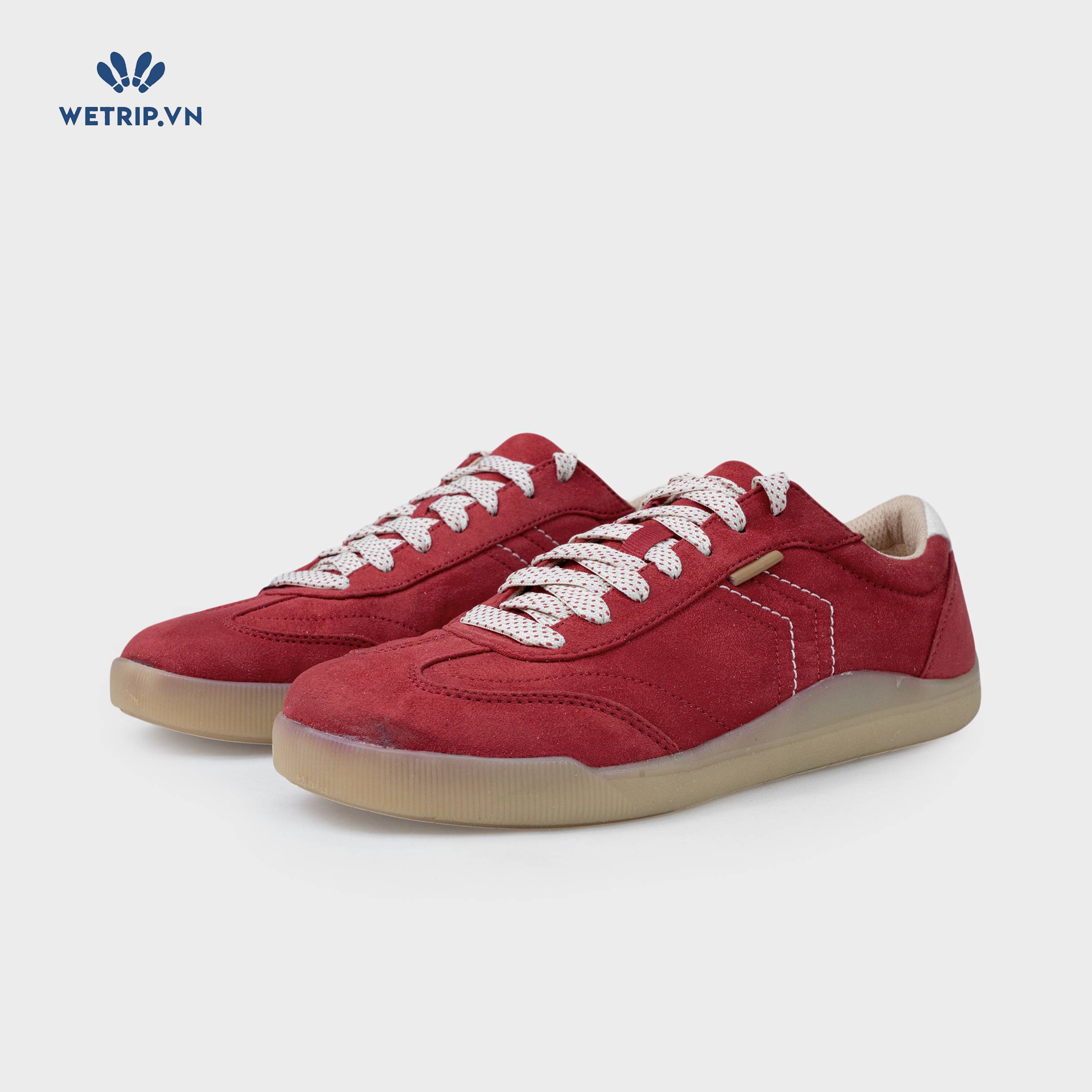 Sneaker Dr.Sholl's (Vải đỏ, đế nâu) Mã SN-DRS-016-G