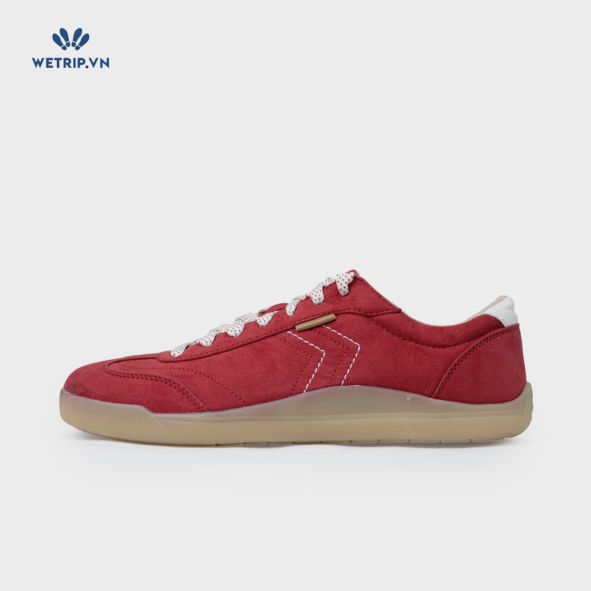 Sneaker Dr.Sholl's (Vải đỏ, đế nâu) Mã SN-DRS-016-G