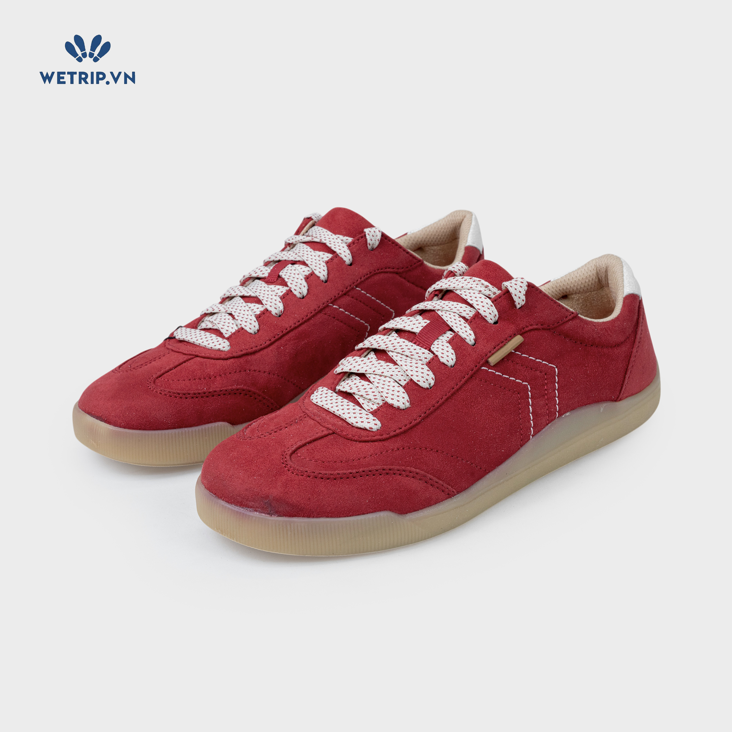 Sneaker Dr.Sholl's (Vải đỏ, đế nâu) Mã SN-DRS-016-G