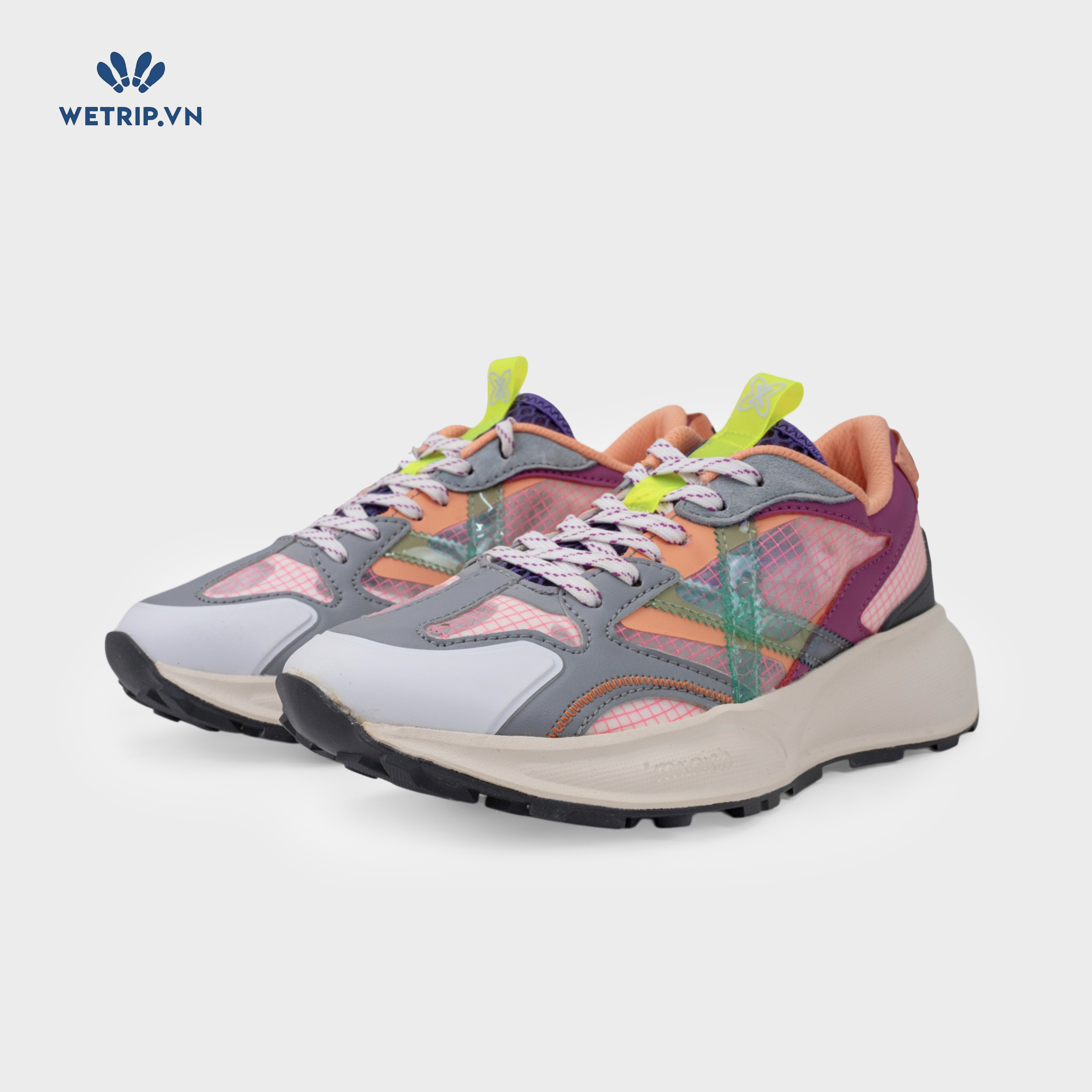 Sneaker Munich (Da phối lưới, nhiều màu) Mã SN-MNI-027-A