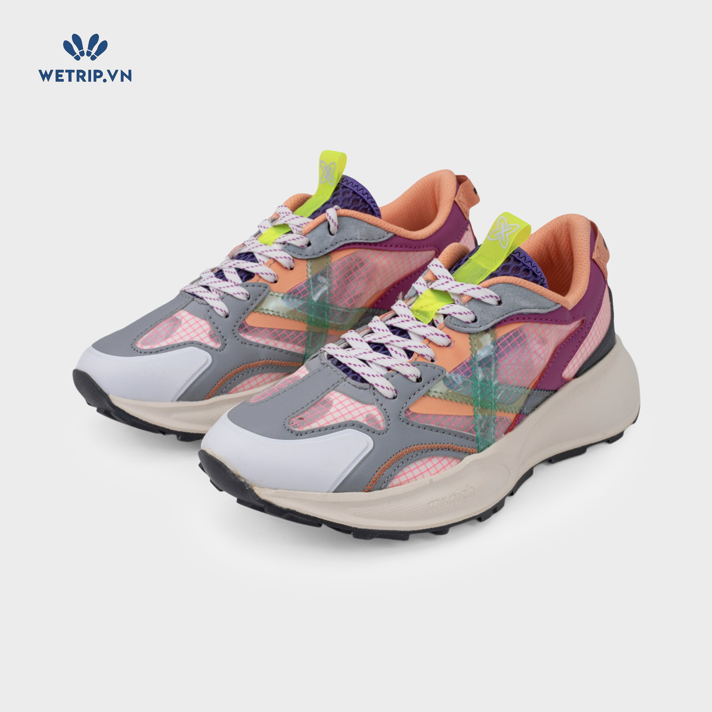 Sneaker Munich (Da phối lưới, nhiều màu) Mã SN-MNI-027-A