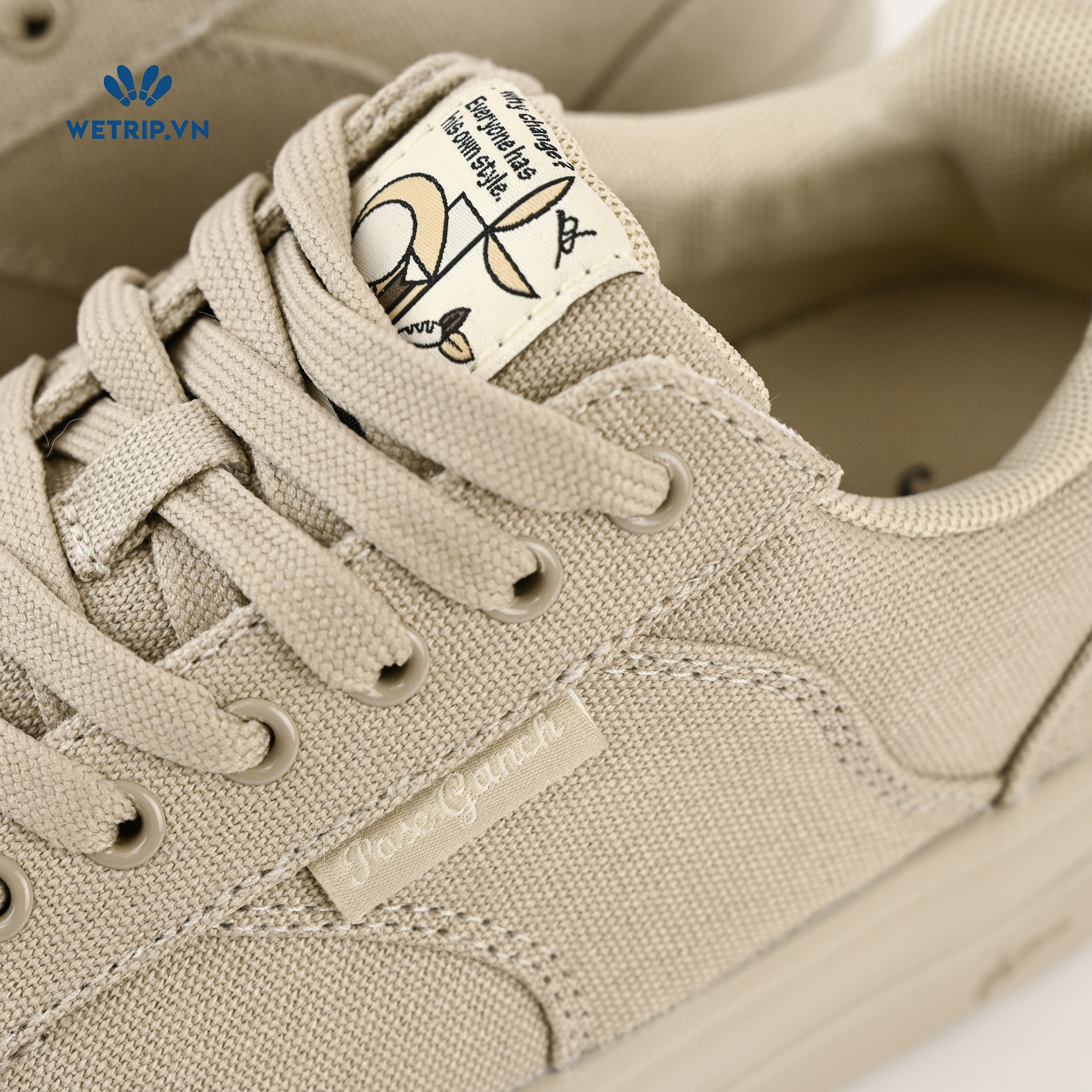 Sneaker Poseganch (Vải xám) Mã SN-PSG-005-L