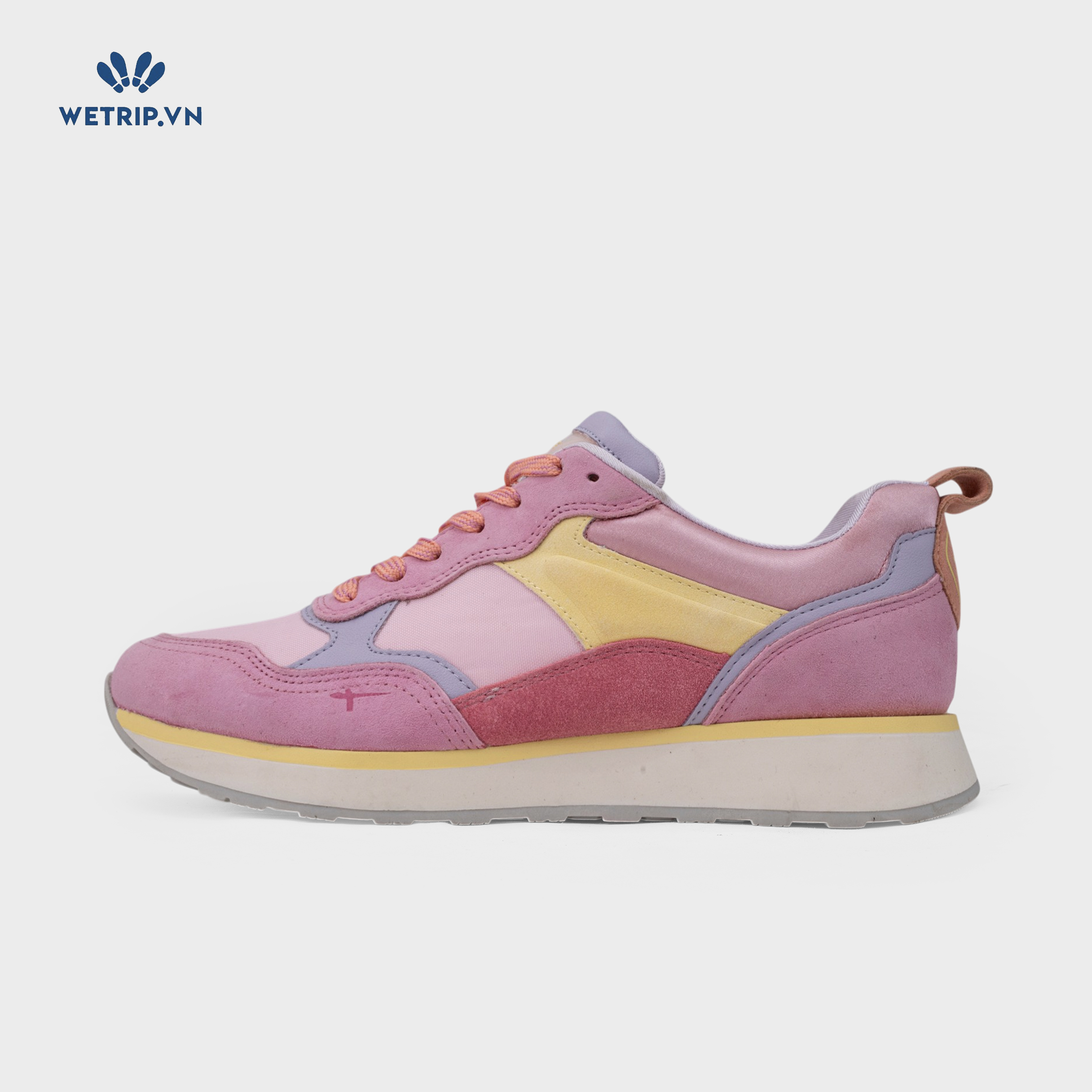 Sneaker Tamaris (Da hồng phối các màu) Mã SN-TMR-033-E