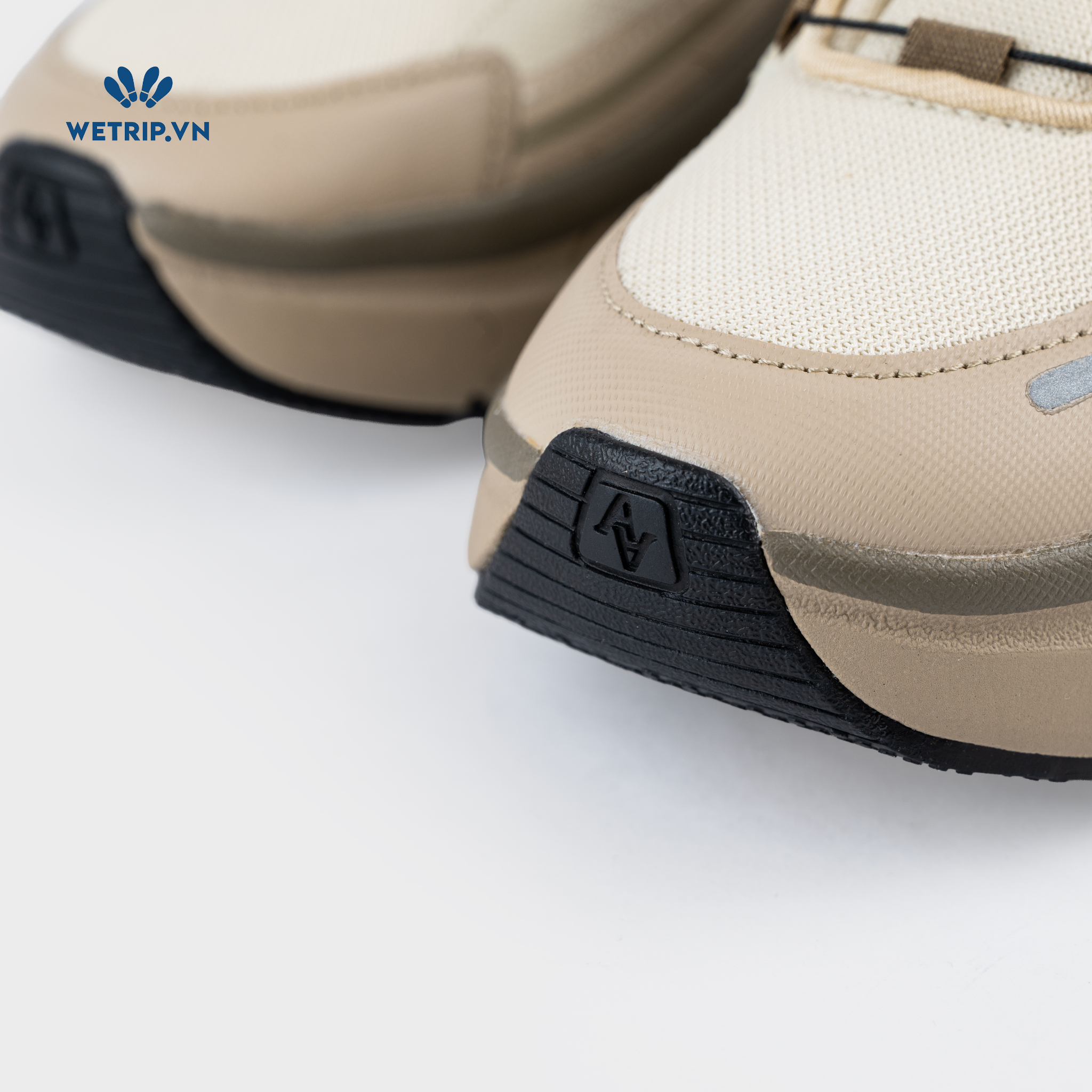 Sneakers Akiii Classic (Be đế nâu) Mã SN-AKCL-005-G