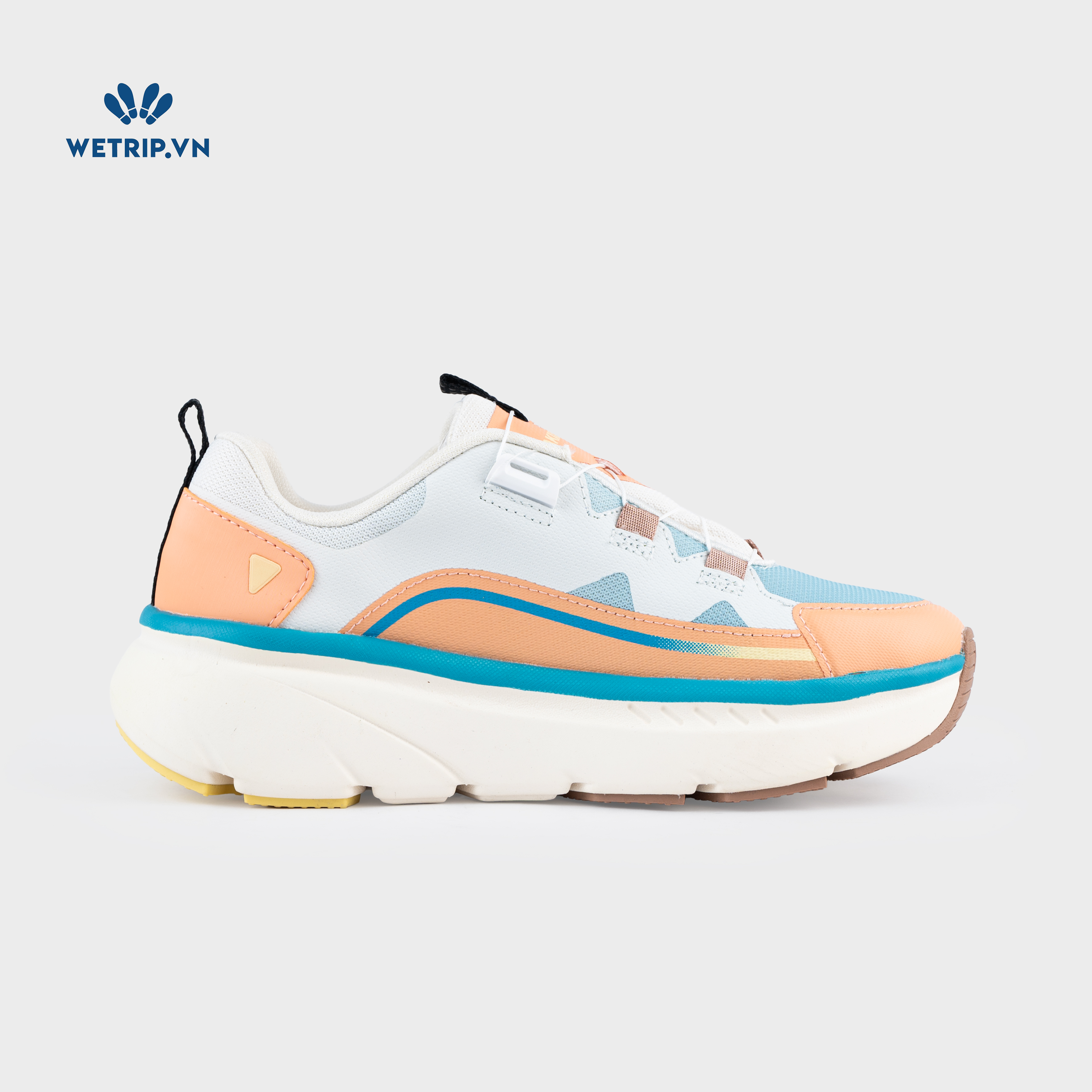 Sneakers Akiii Classic (Cam Phối Xanh) Mã SN-AKCL-005-C