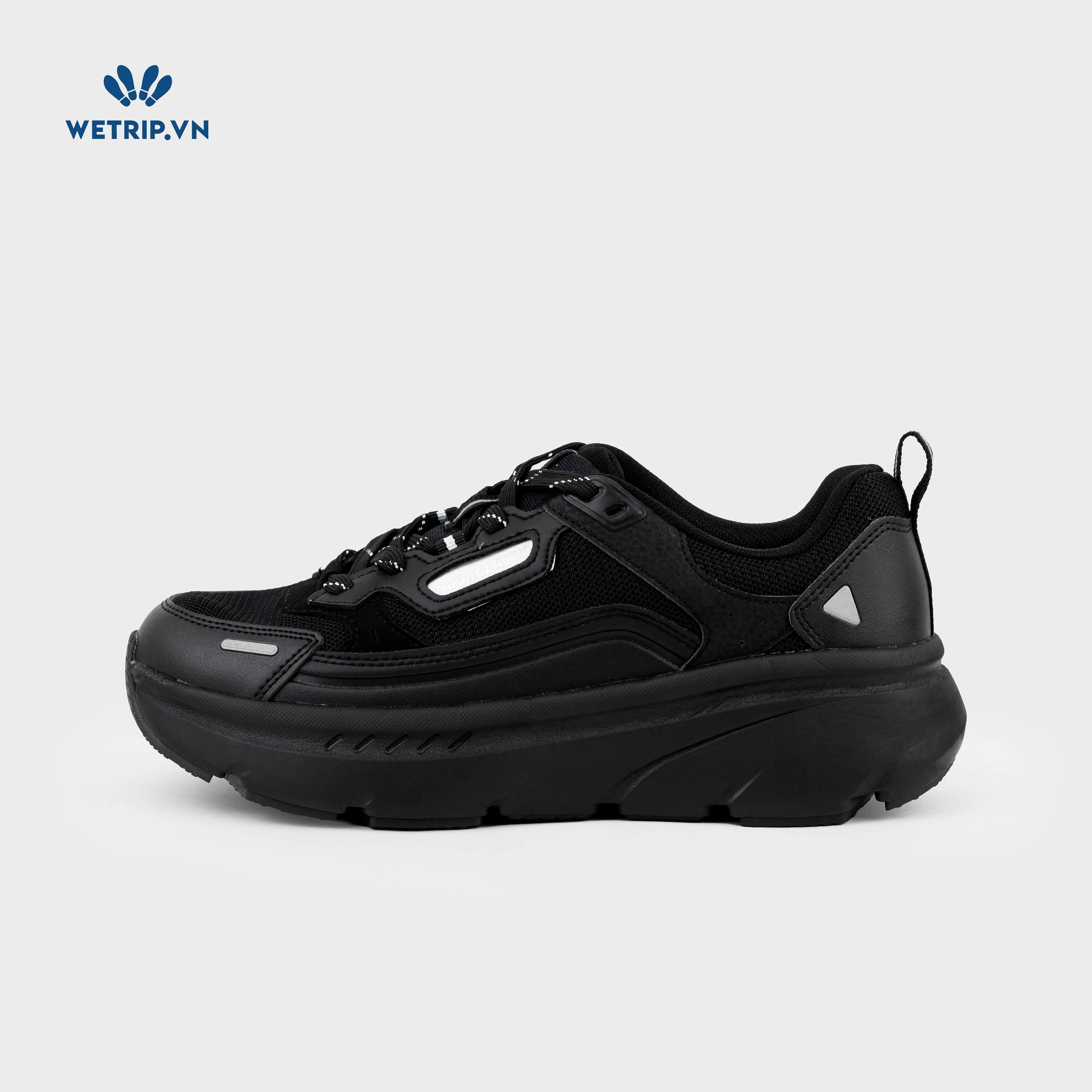 Sneakers Akiii Classic (Đen phối trắng) Mã SN-AKCL-007-A2