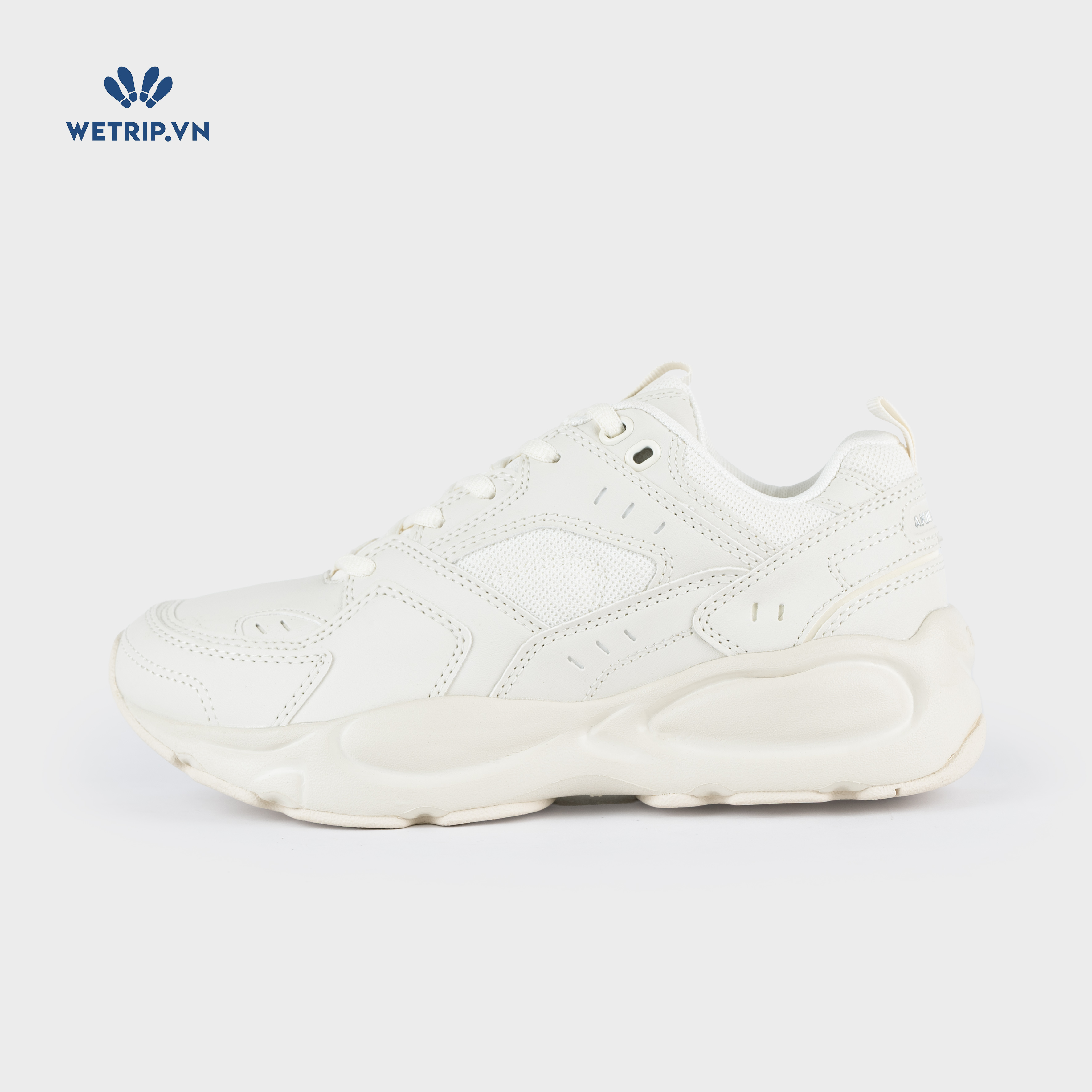Sneakers Akiii Classic (Kem Đậm) Mã SN-AKCL-017-C