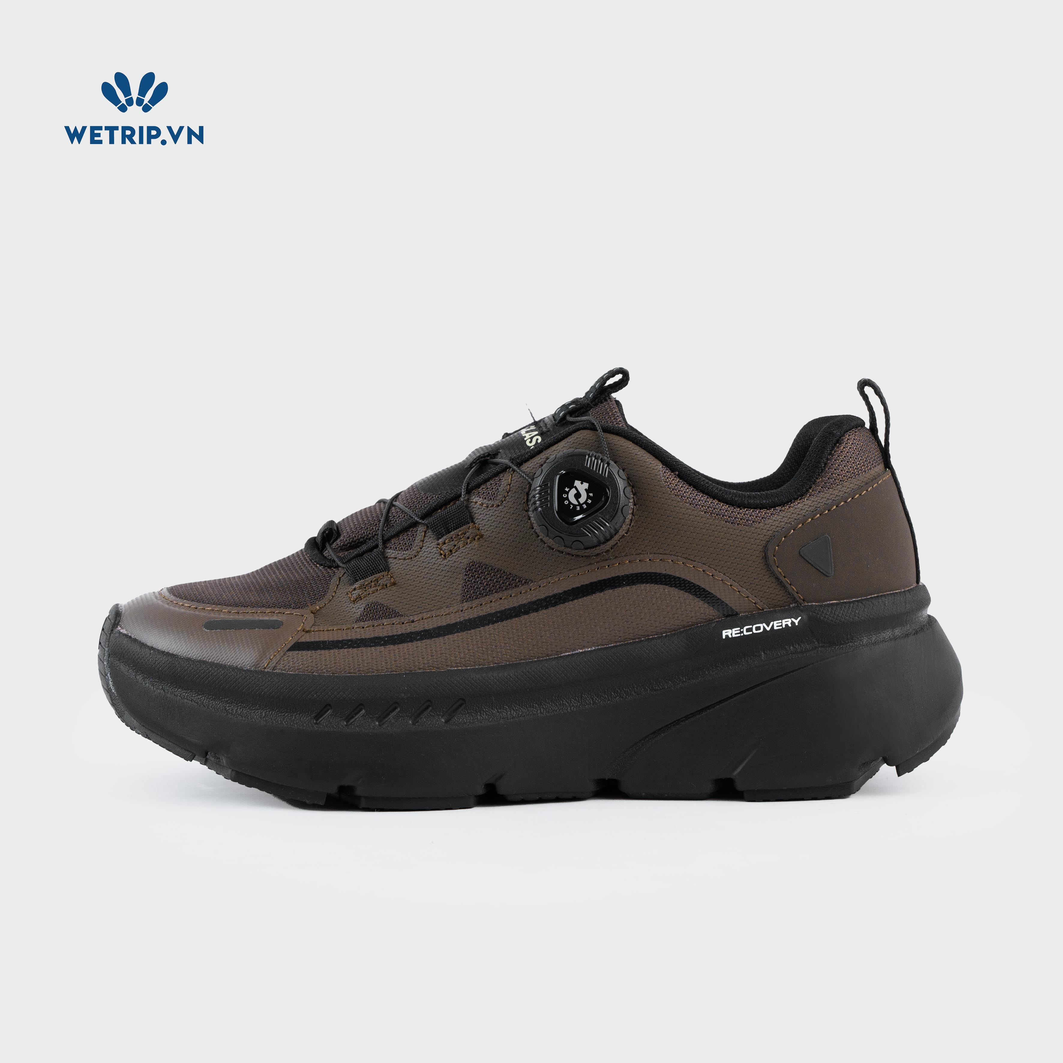 Sneakers Akiii Classic (Nâu đế đen) Mã SN-AKCL-005-H