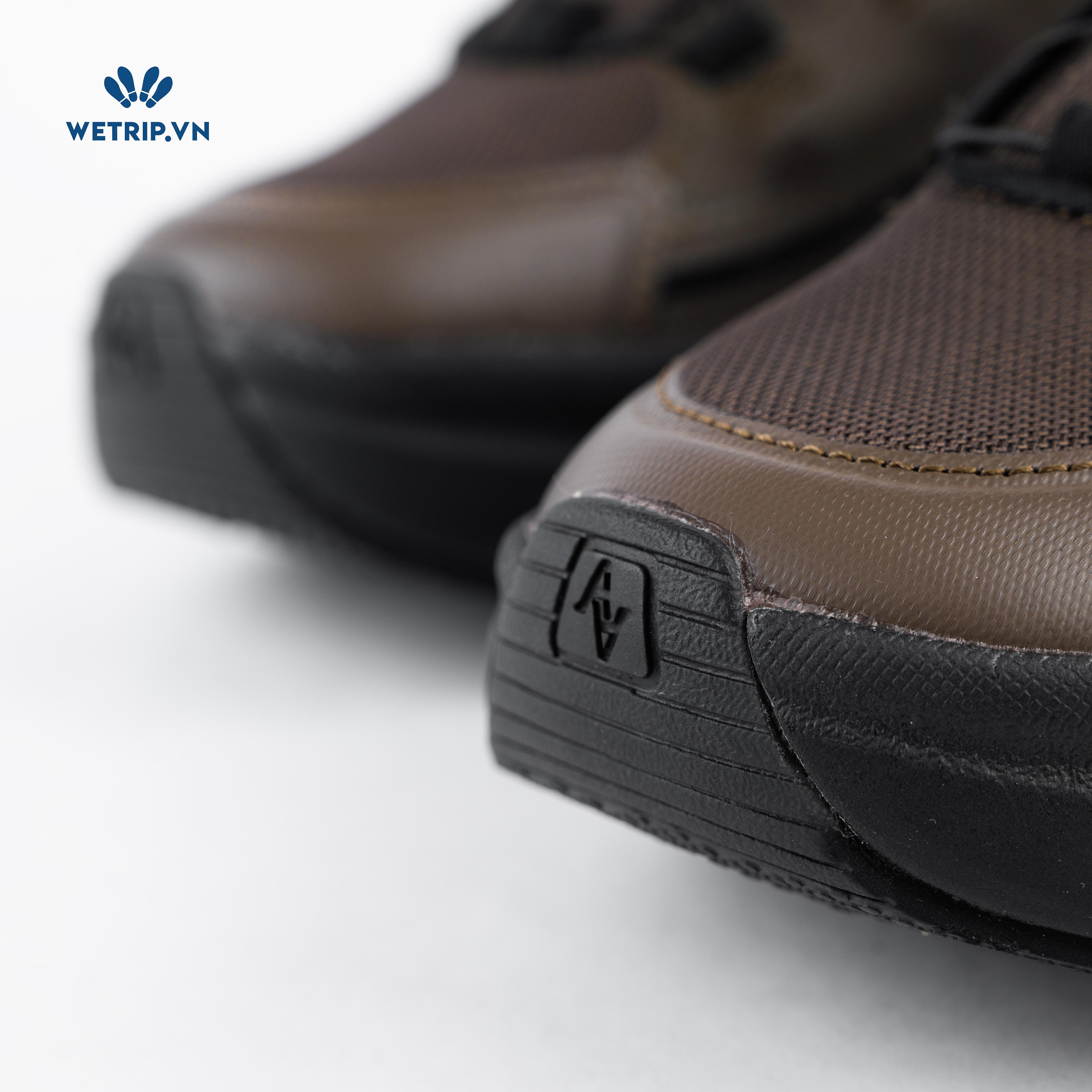 Sneakers Akiii Classic (Nâu đế đen) Mã SN-AKCL-005-H