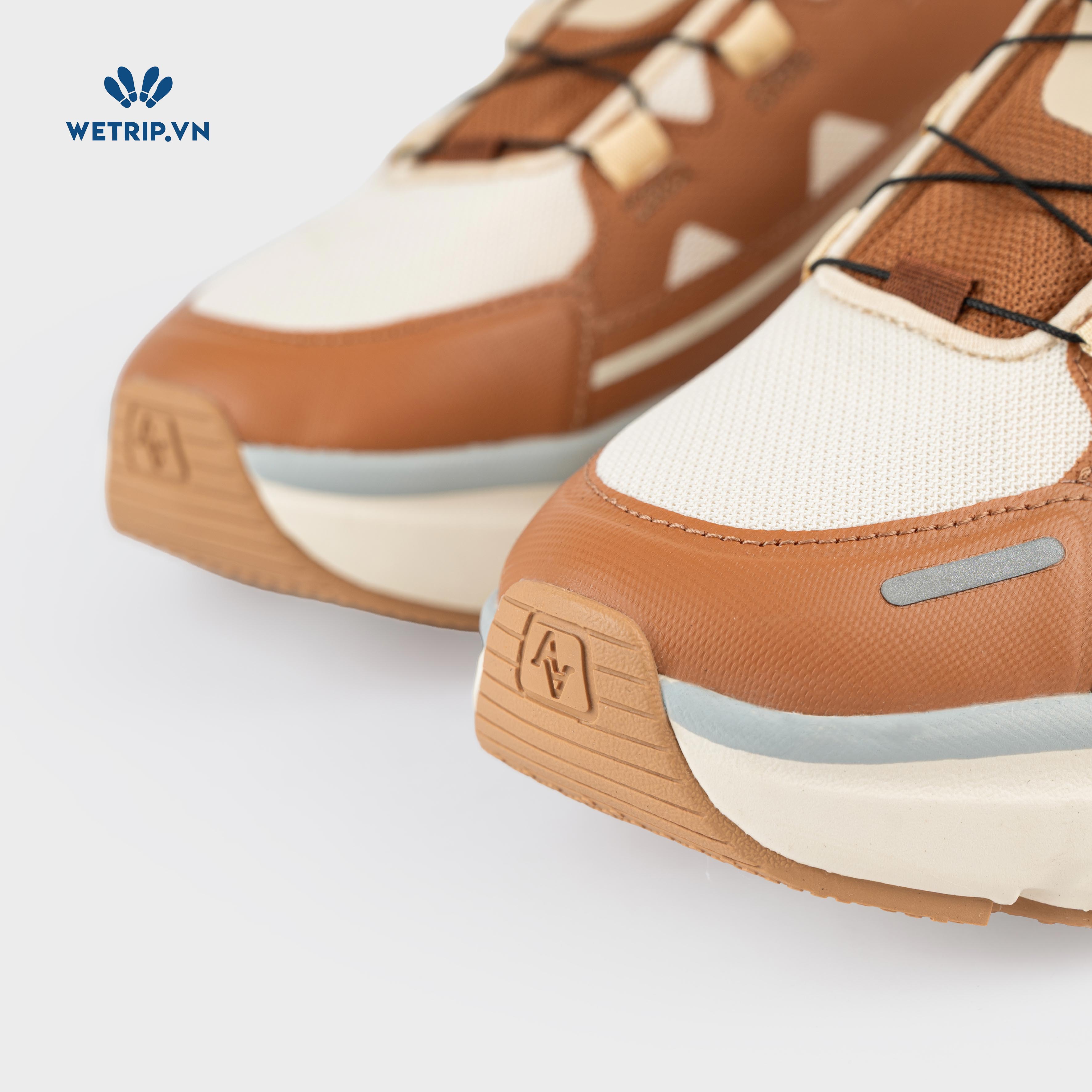Sneakers Akiii Classic (Nâu phối kem) Mã SN-AKCL-005-J