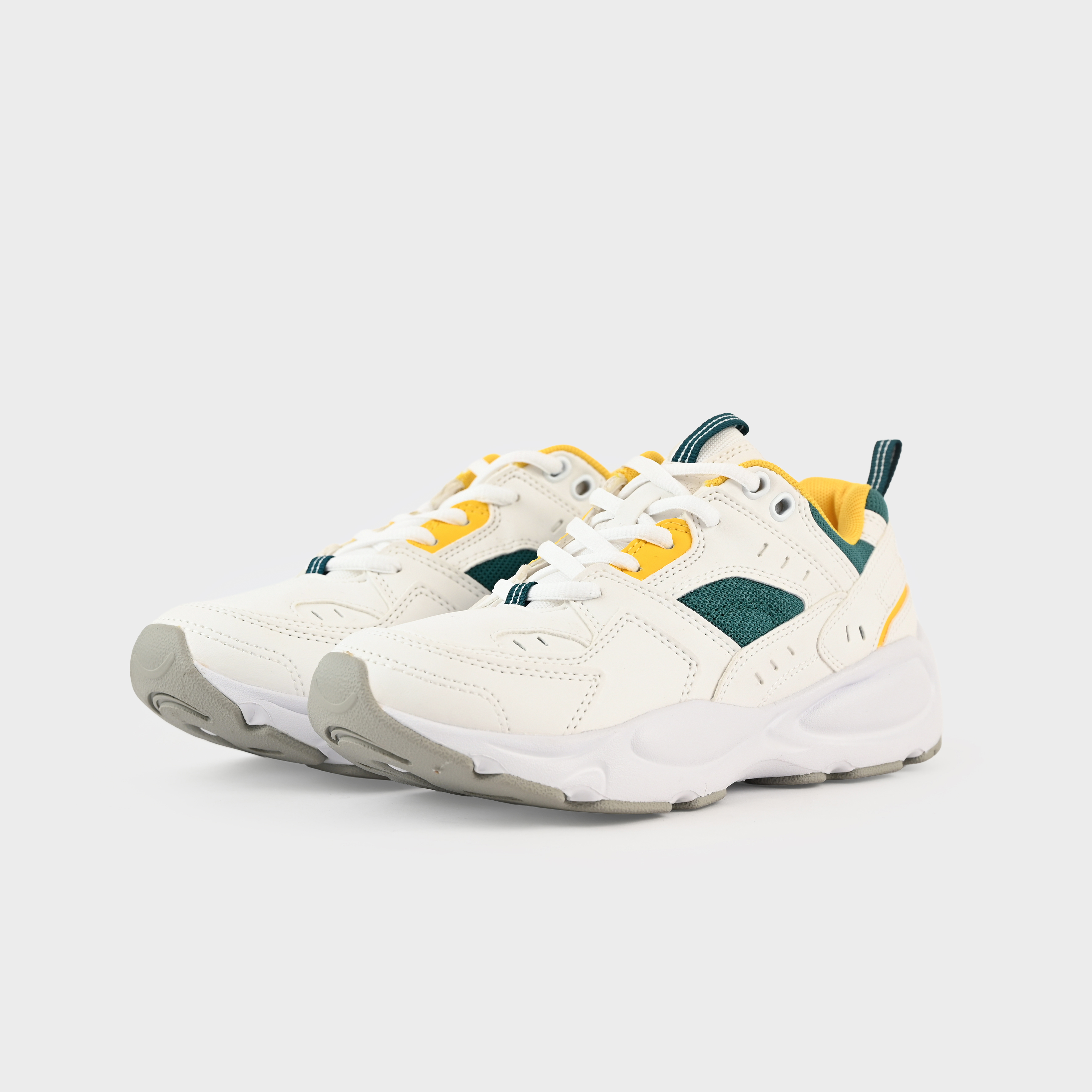 Sneakers Akiii Classic (Trắng, Xanh Lá) Mã SN-AKCL-017-A2