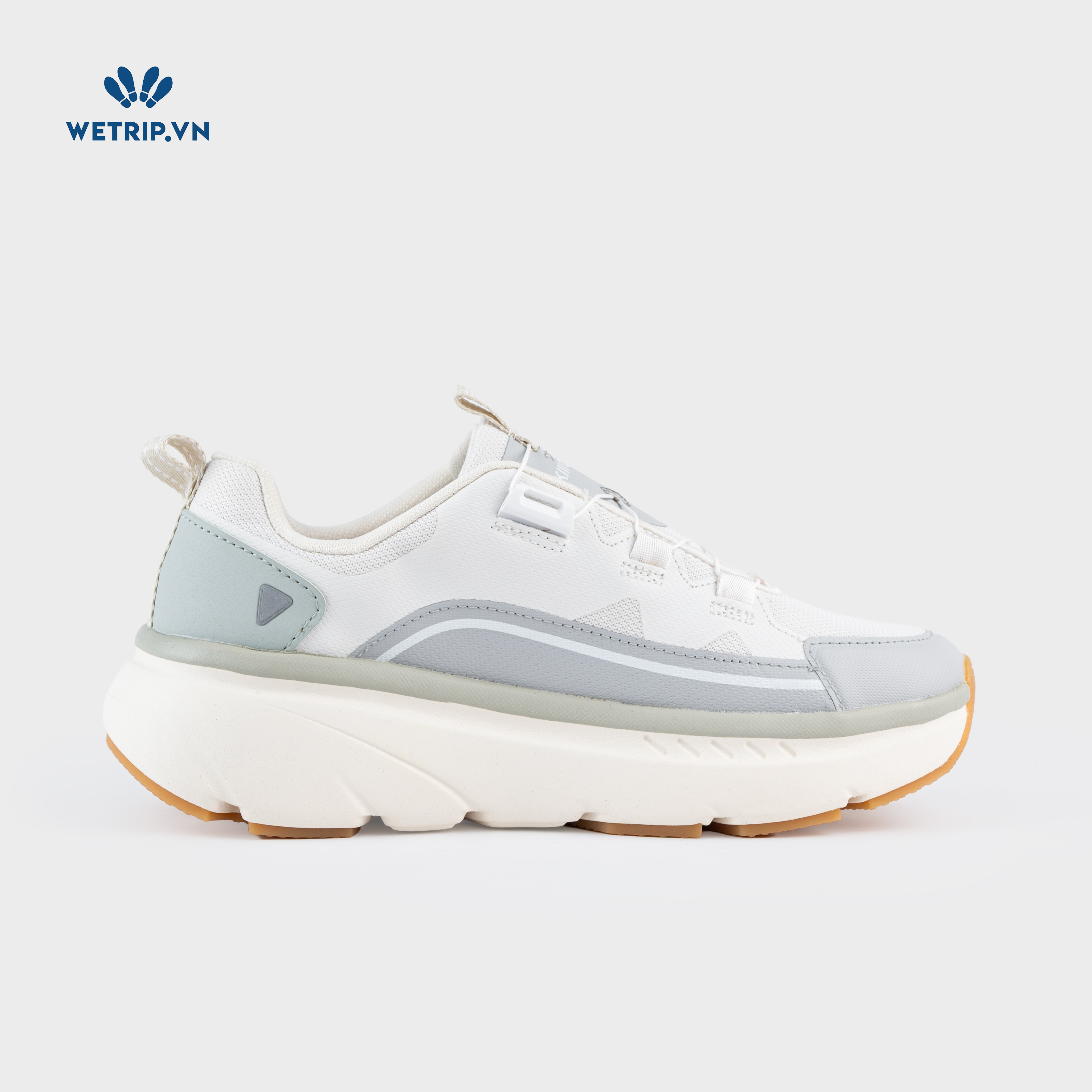 Sneakers Akiii Classic (Xám đế kem) Mã SN-AKCL-005-D1