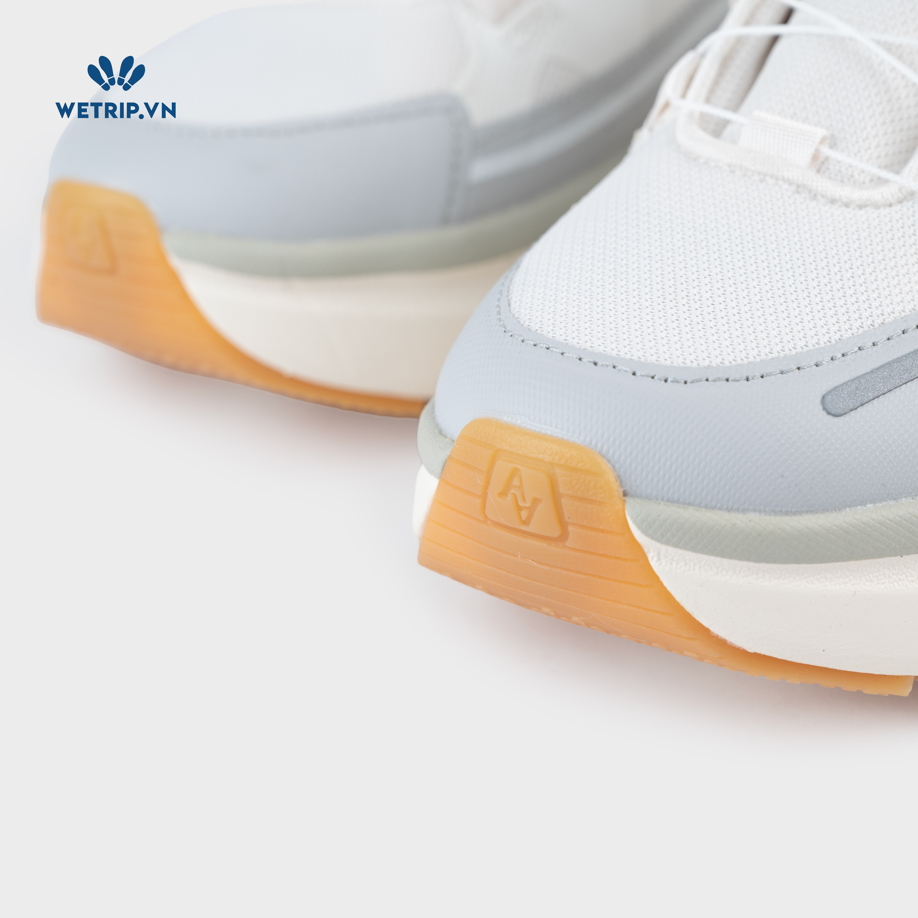 Sneakers Akiii Classic (Xám đế kem) Mã SN-AKCL-005-D1
