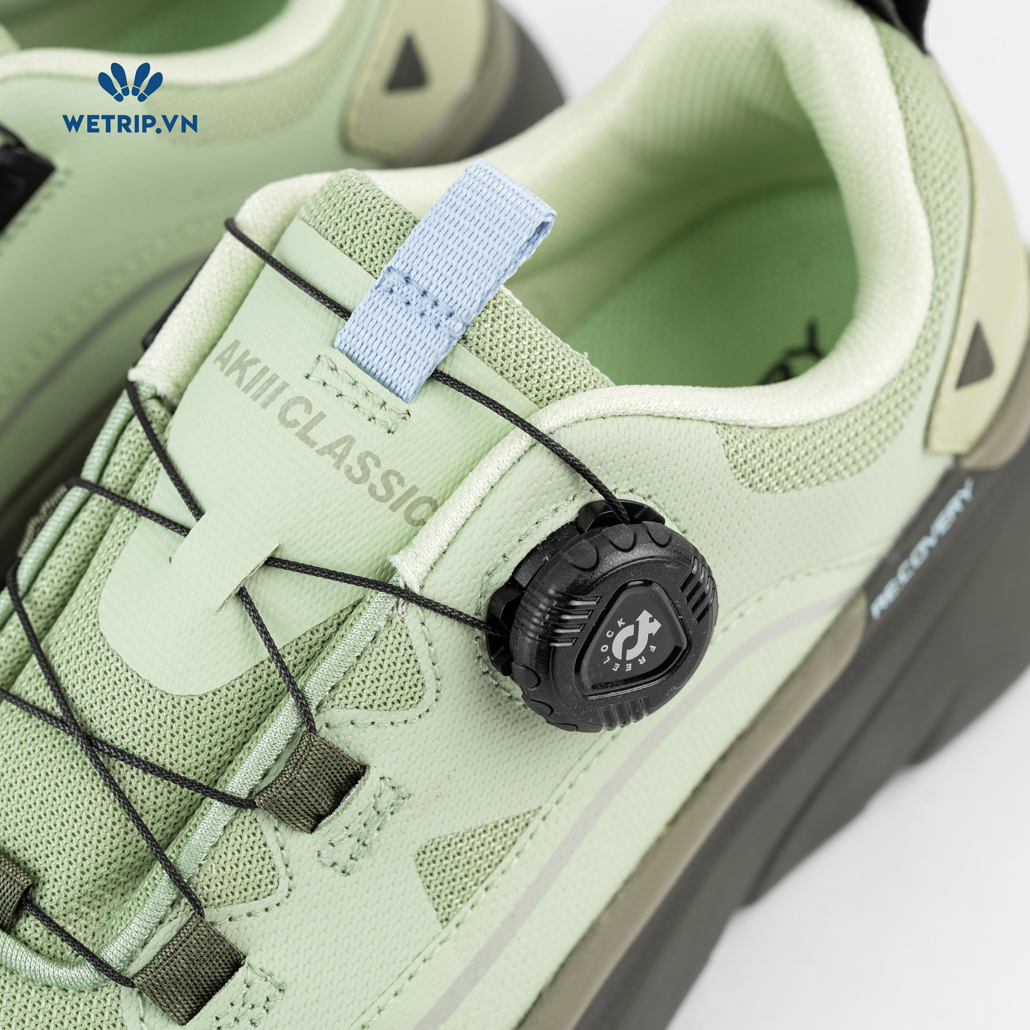 Sneakers Akiii Classic (Xanh đế đen) Mã SN-AKCL-005-M