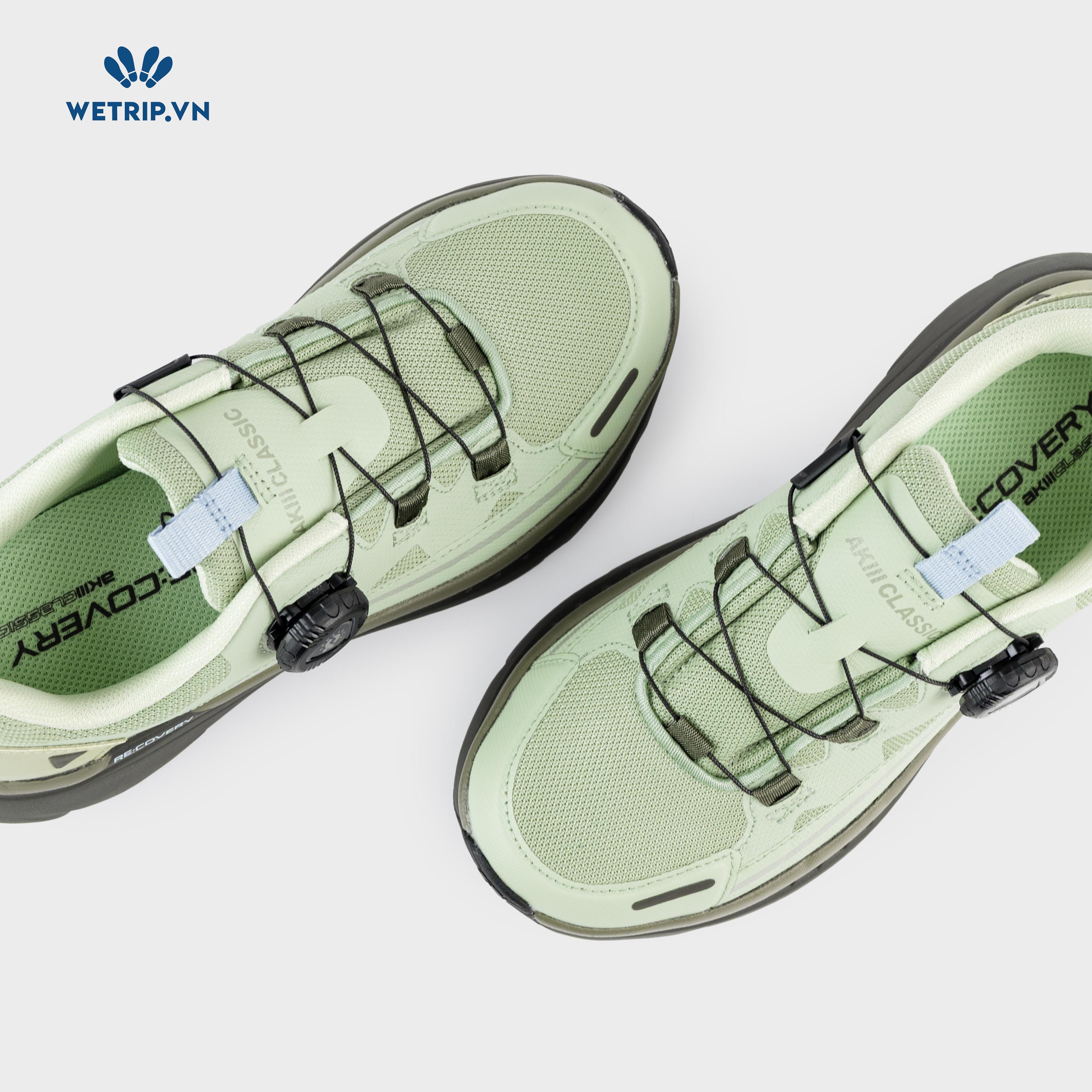 Sneakers Akiii Classic (Xanh đế đen) Mã SN-AKCL-005-M