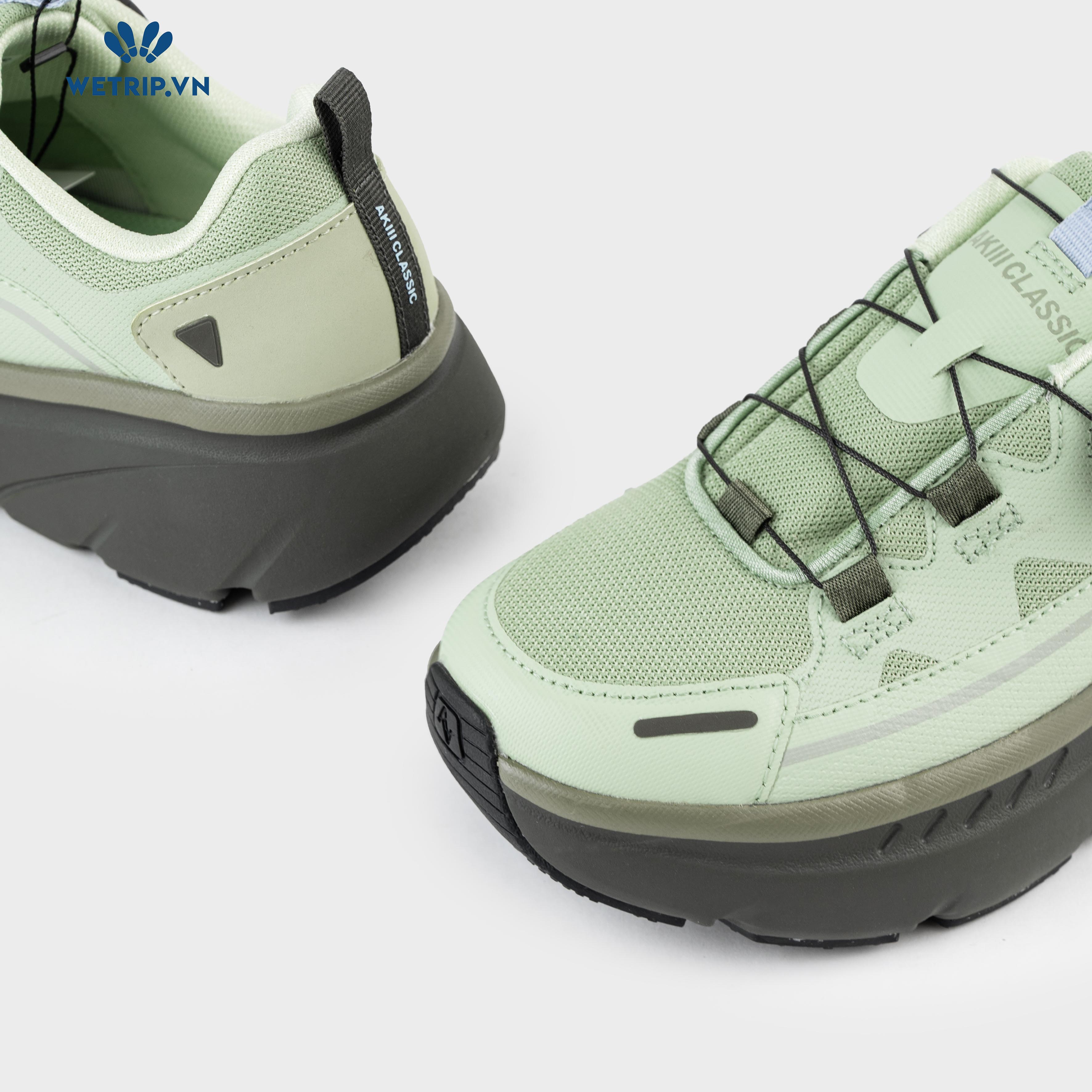 Sneakers Akiii Classic (Xanh đế đen) Mã SN-AKCL-005-M