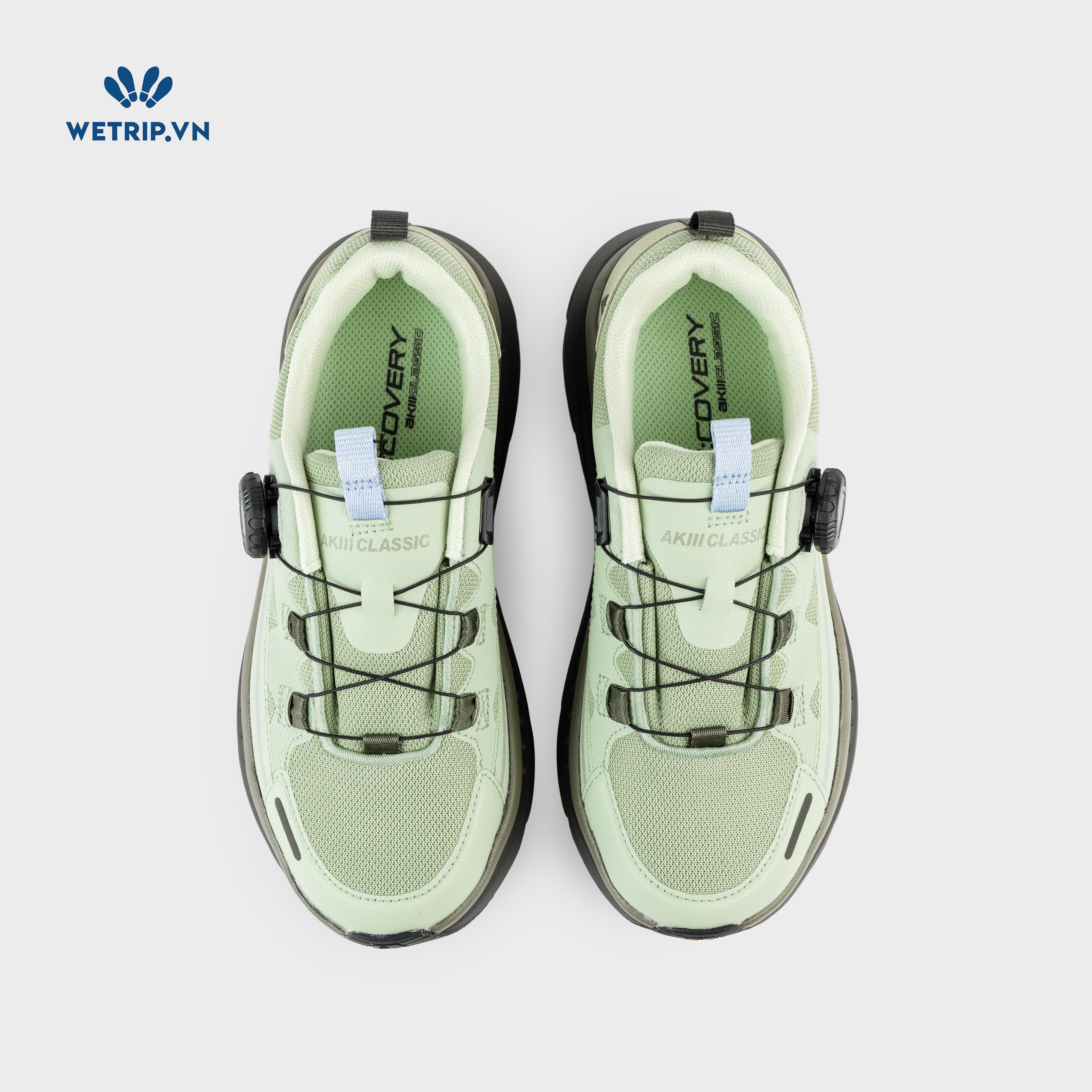 Sneakers Akiii Classic (Xanh đế đen) Mã SN-AKCL-005-M