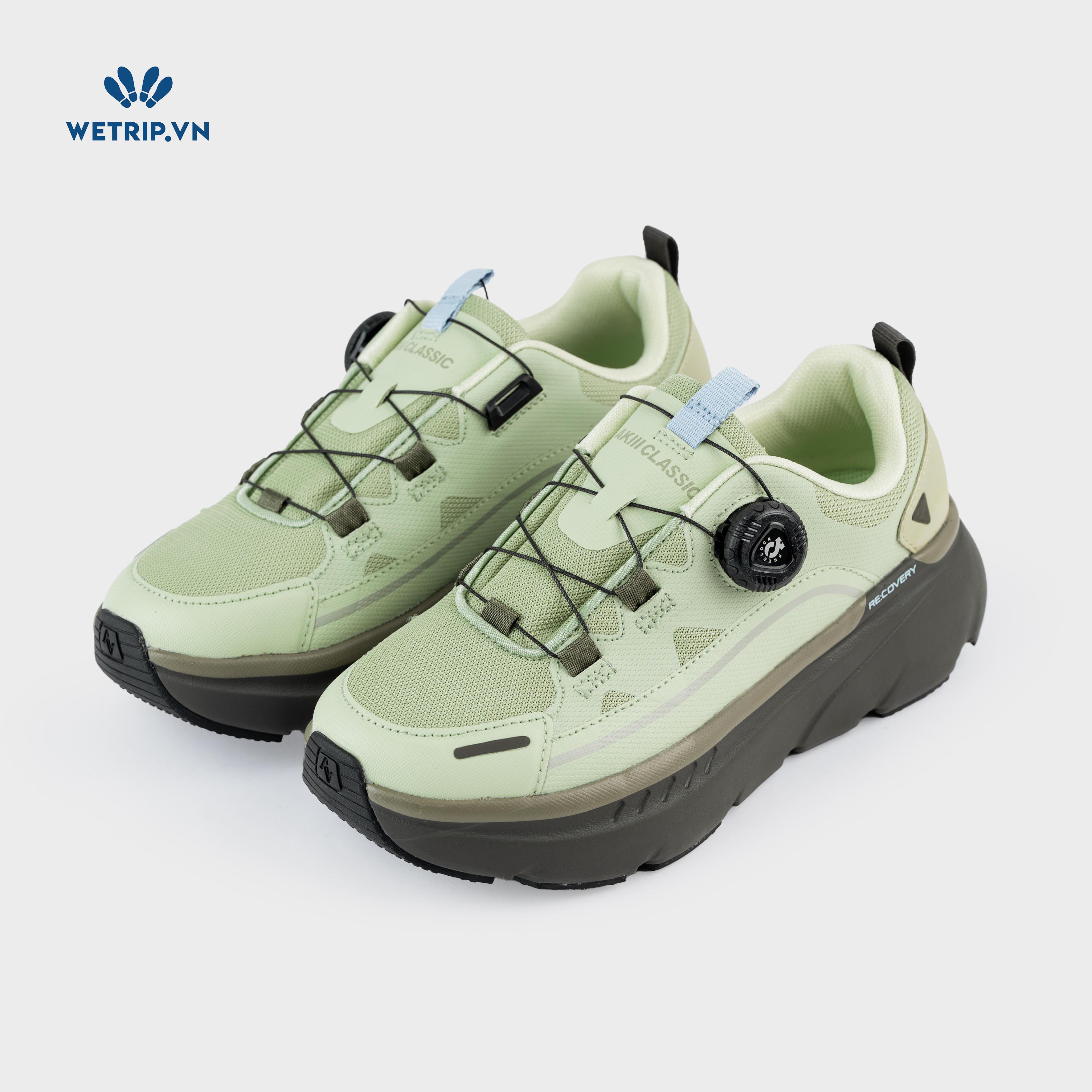 Sneakers Akiii Classic (Xanh đế đen) Mã SN-AKCL-005-M