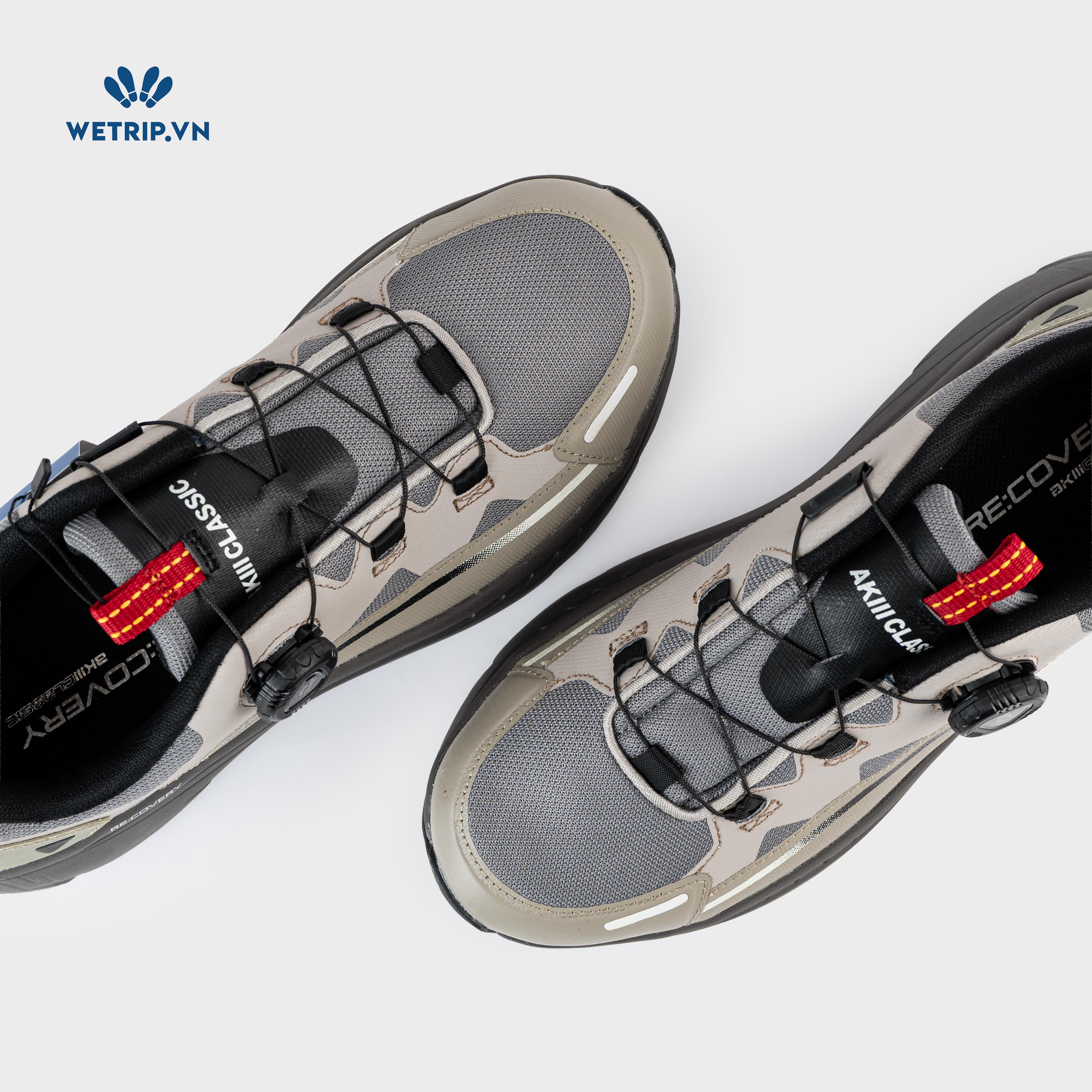 Sneakers Akiii Classic (Xanh nhạt đế đen) Mã SN-AKCL-005-N1
