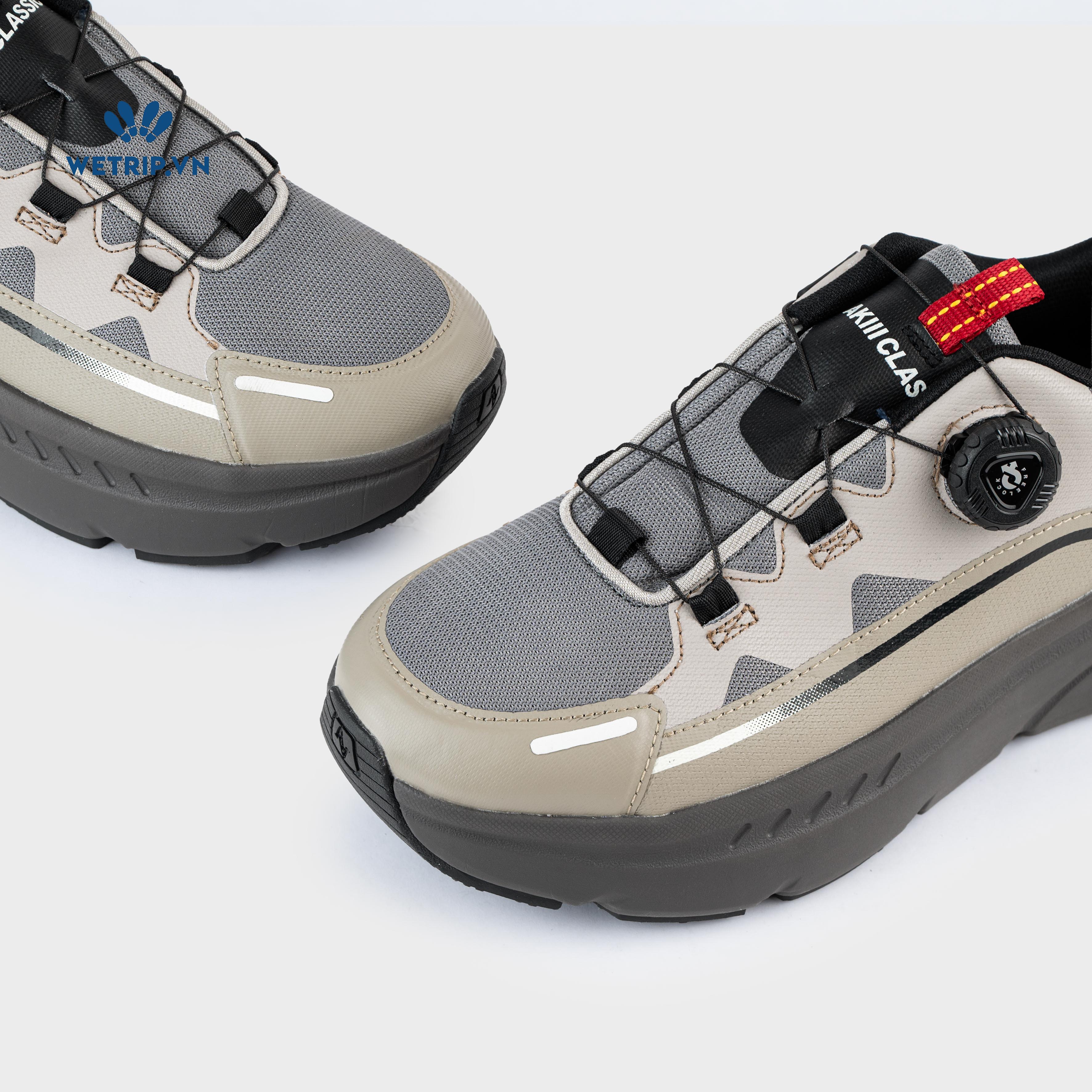 Sneakers Akiii Classic (Xanh nhạt đế đen) Mã SN-AKCL-005-N1