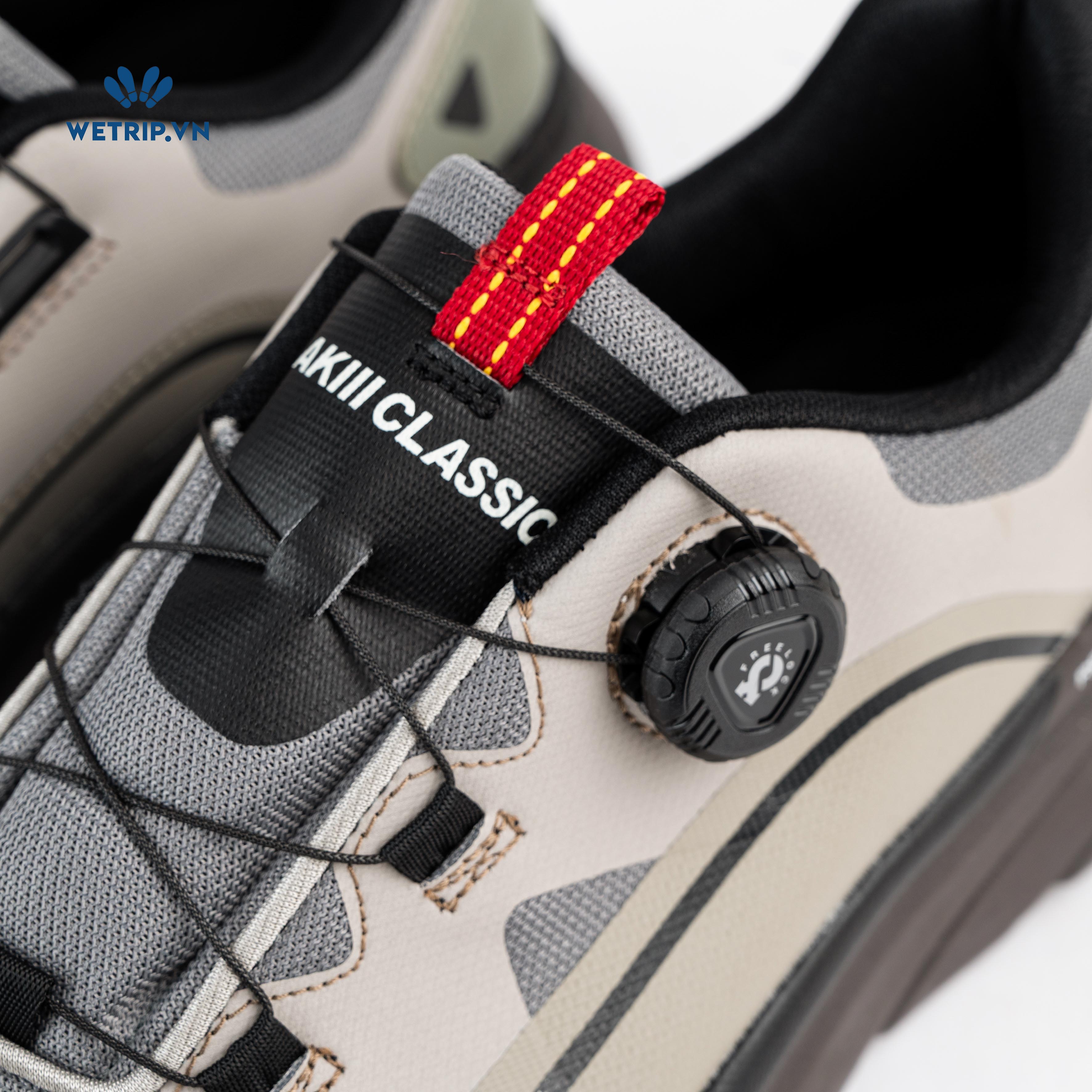 Sneakers Akiii Classic (Xanh nhạt đế nâu) Mã SN-AKCL-005-N