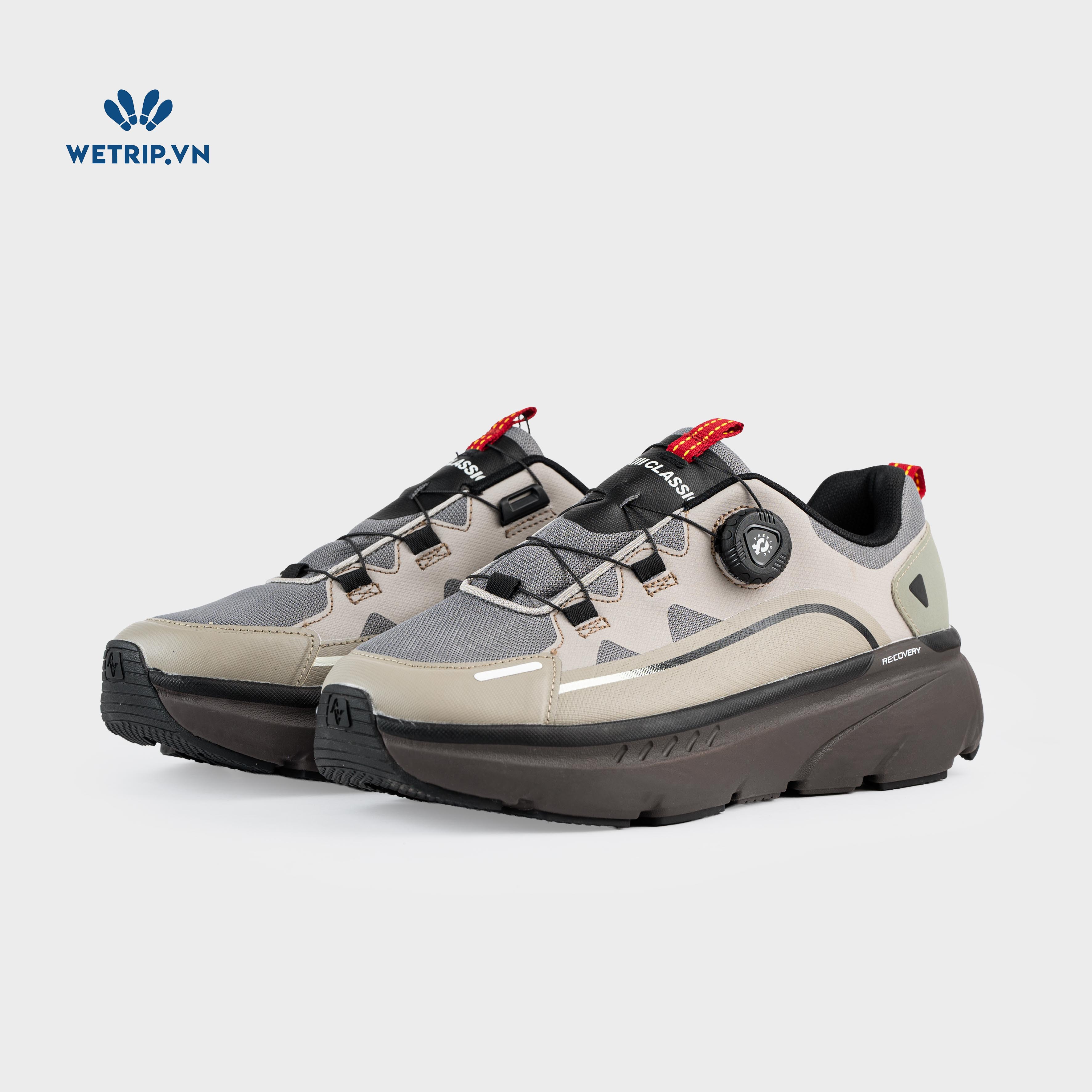 Sneakers Akiii Classic (Xanh nhạt đế nâu) Mã SN-AKCL-005-N