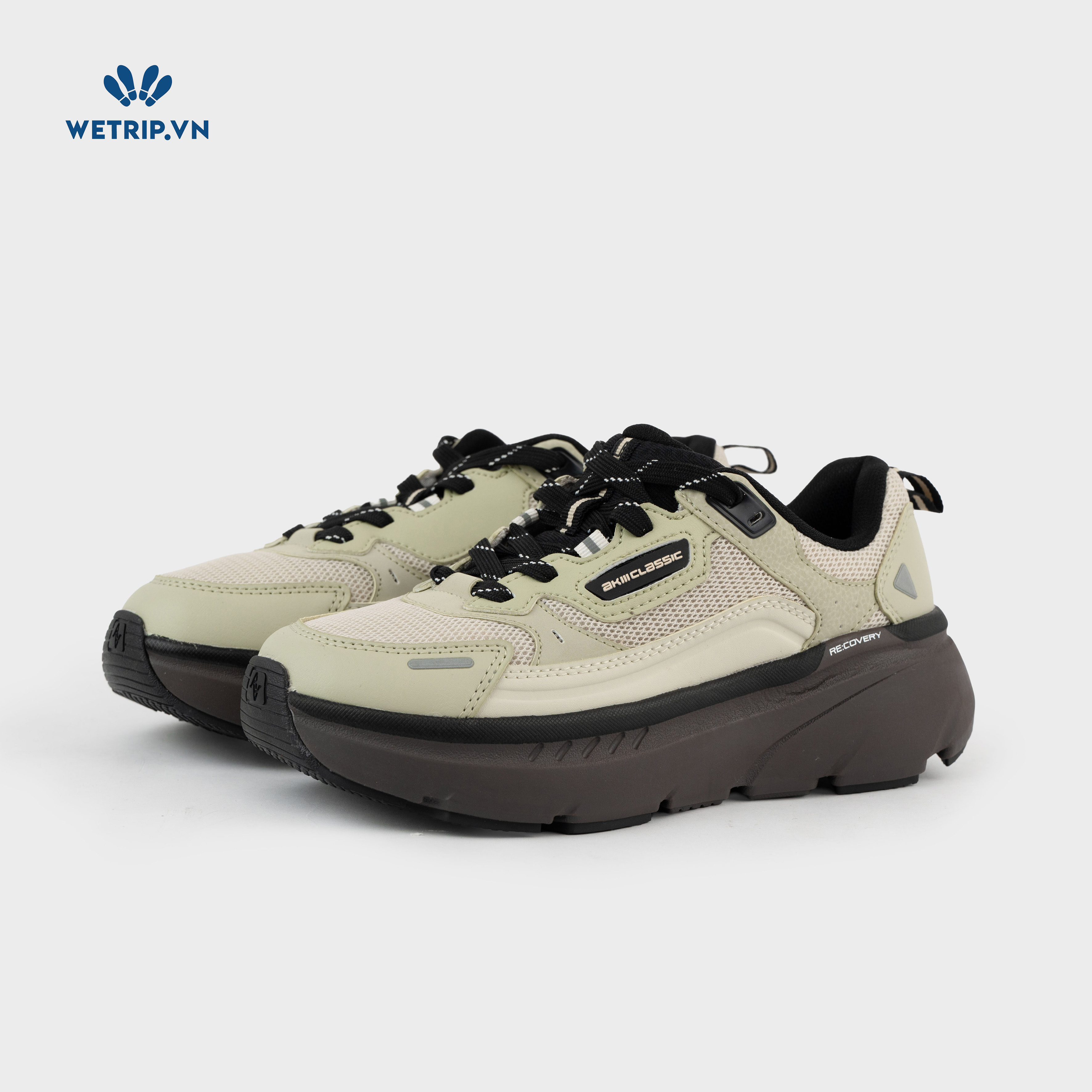 Sneakers Akiii Classic (xanh ngọc ) Mã SN-AKCL-007-D