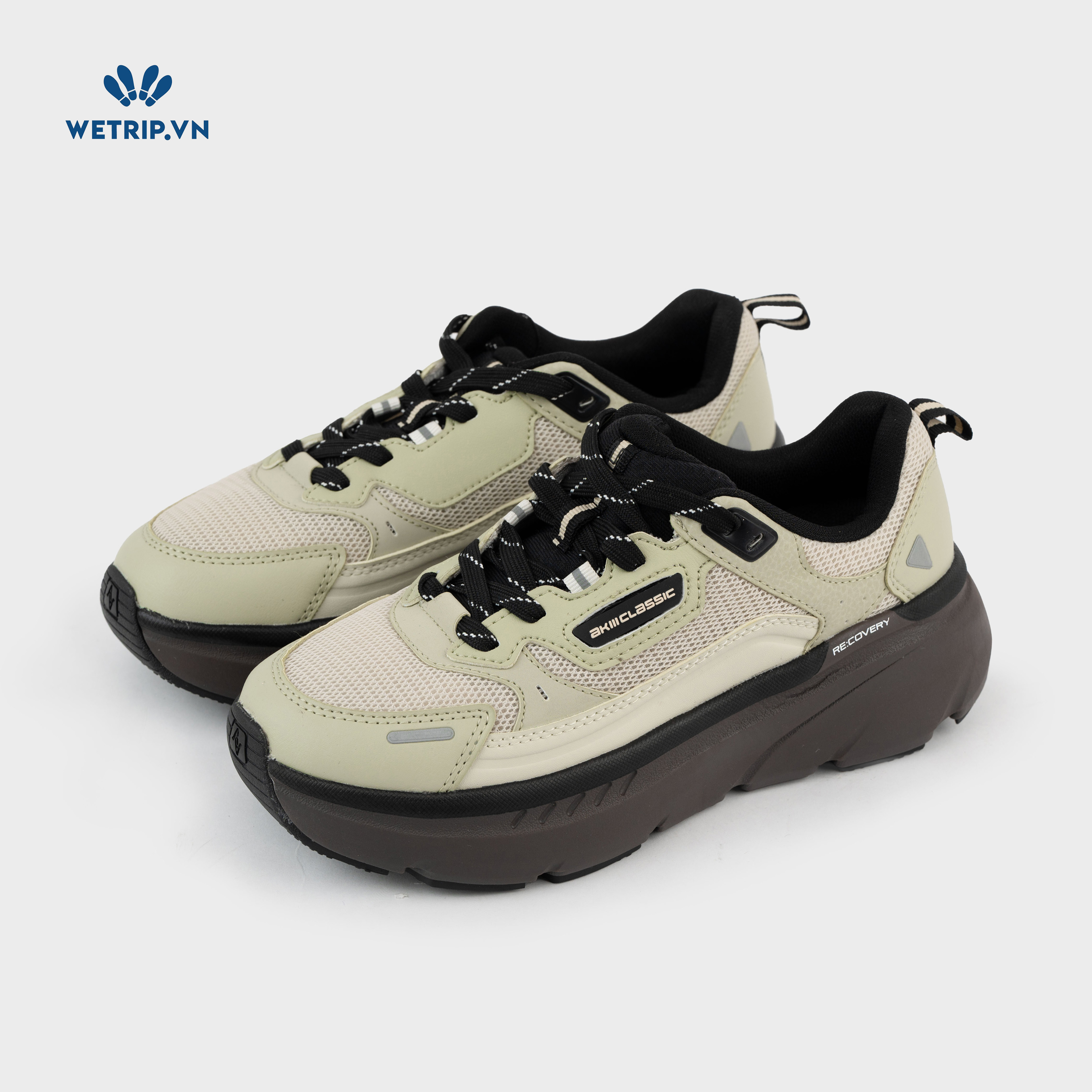 Sneakers Akiii Classic (xanh ngọc ) Mã SN-AKCL-007-D