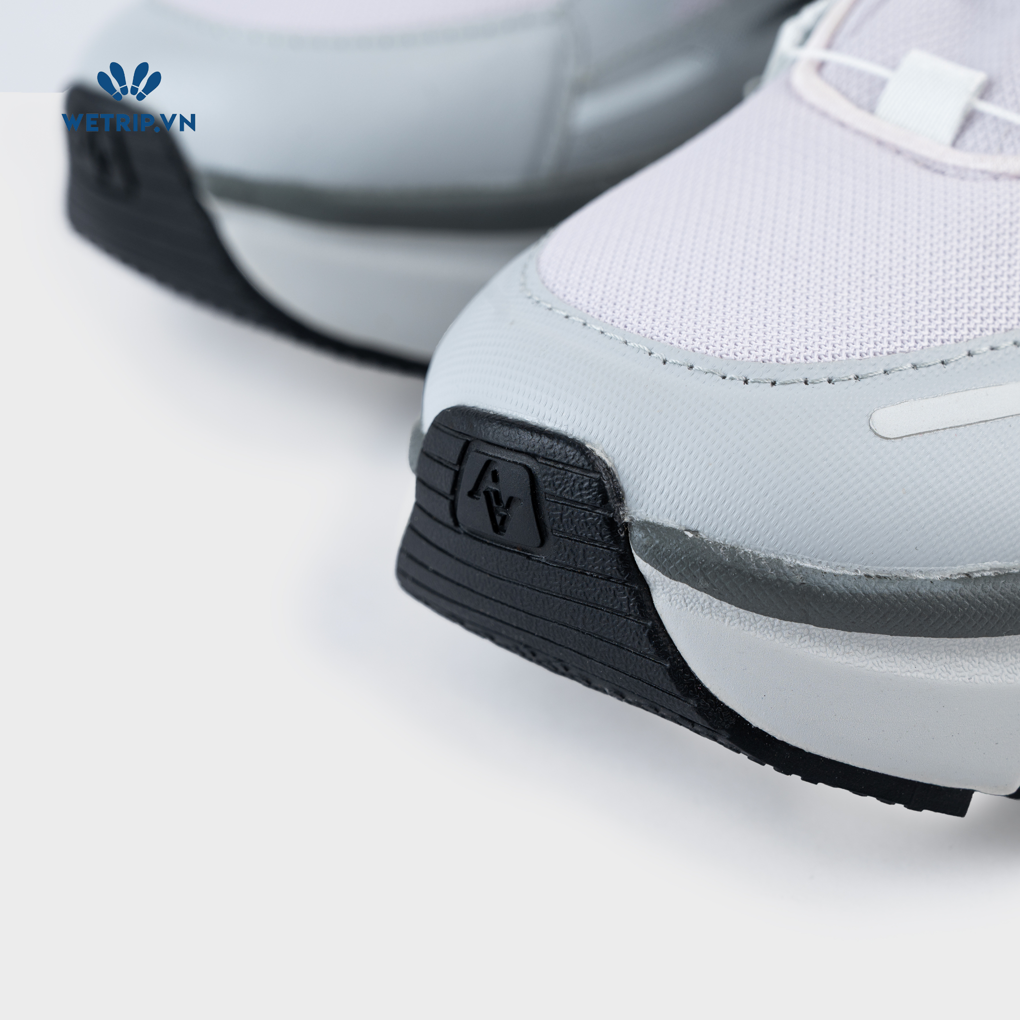 Sneakers Akiii Classic (ghi viền xám) Mã SN-AKCL-005-D