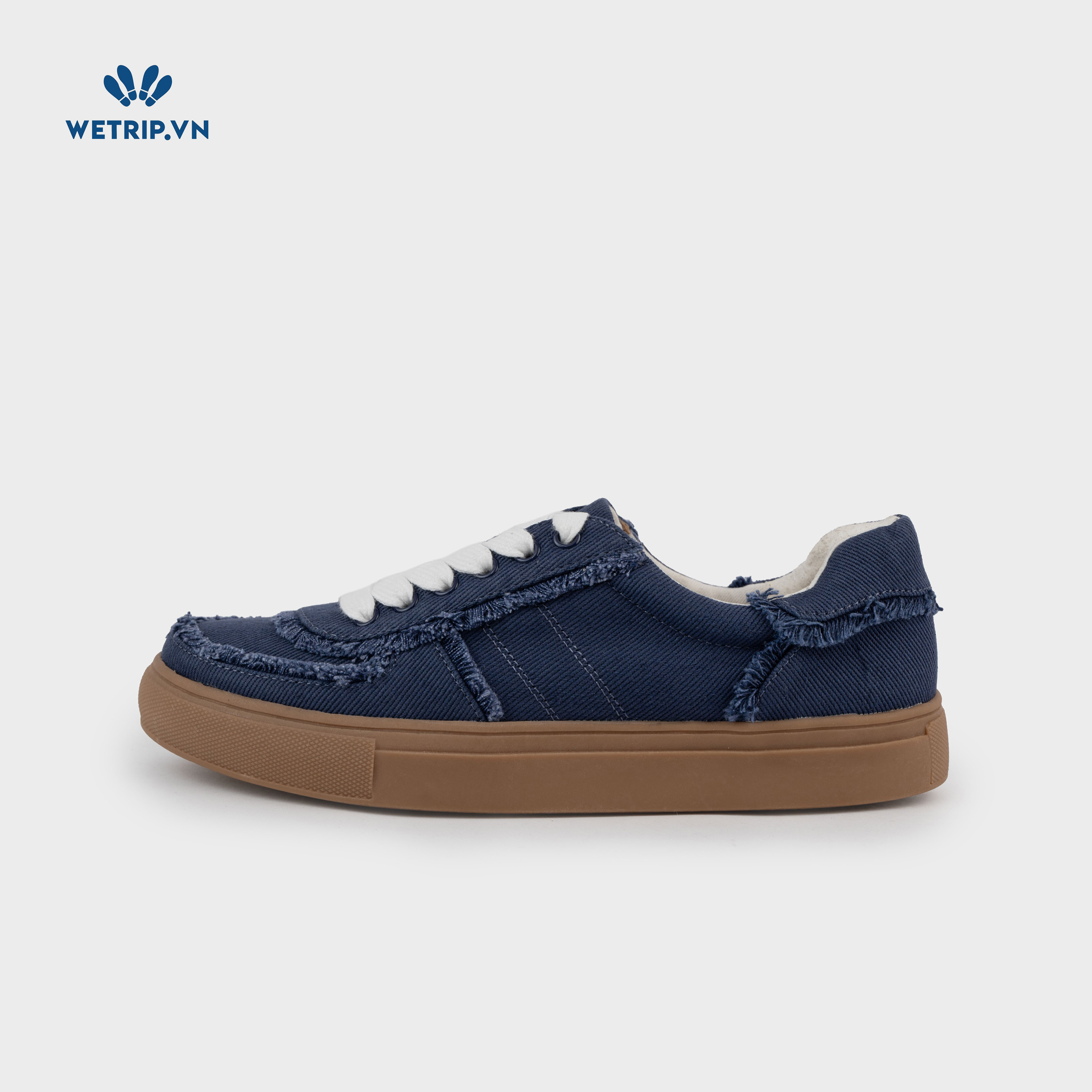Sneakers Loft (vải bò, xanh than) Mã SN-LOFT-008-A