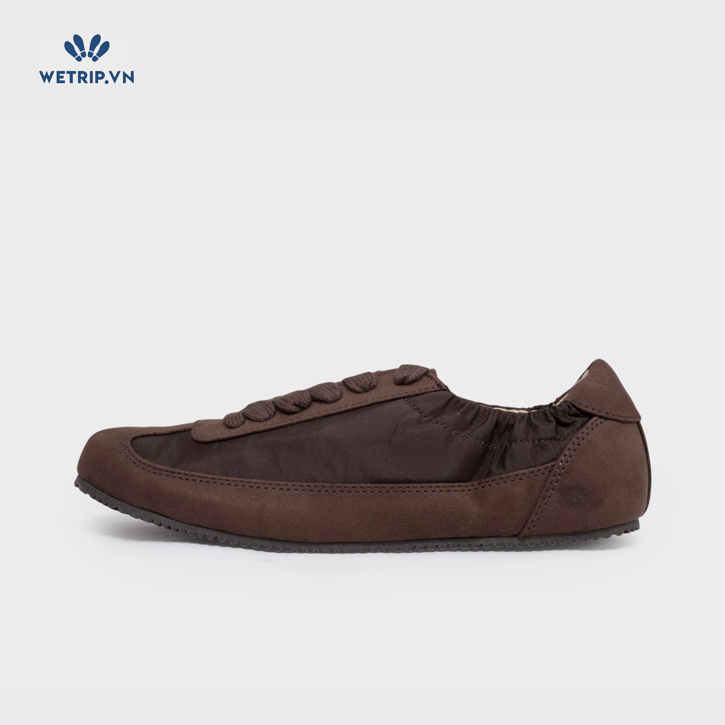 Sneakers Loft (vải, nâu đậm) Mã SN-LOFT-004-B