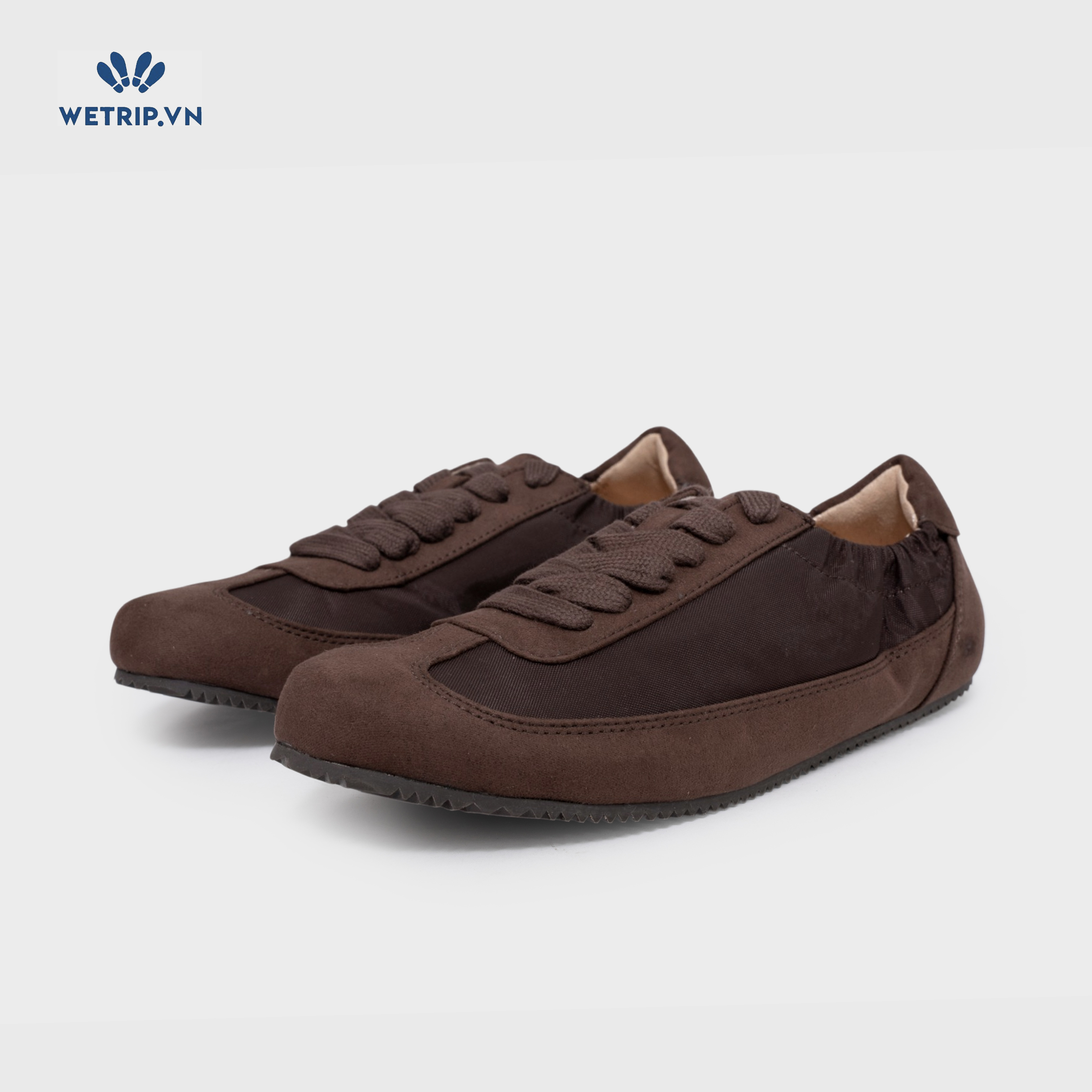 Sneakers Loft (vải, nâu đậm) Mã SN-LOFT-004-B