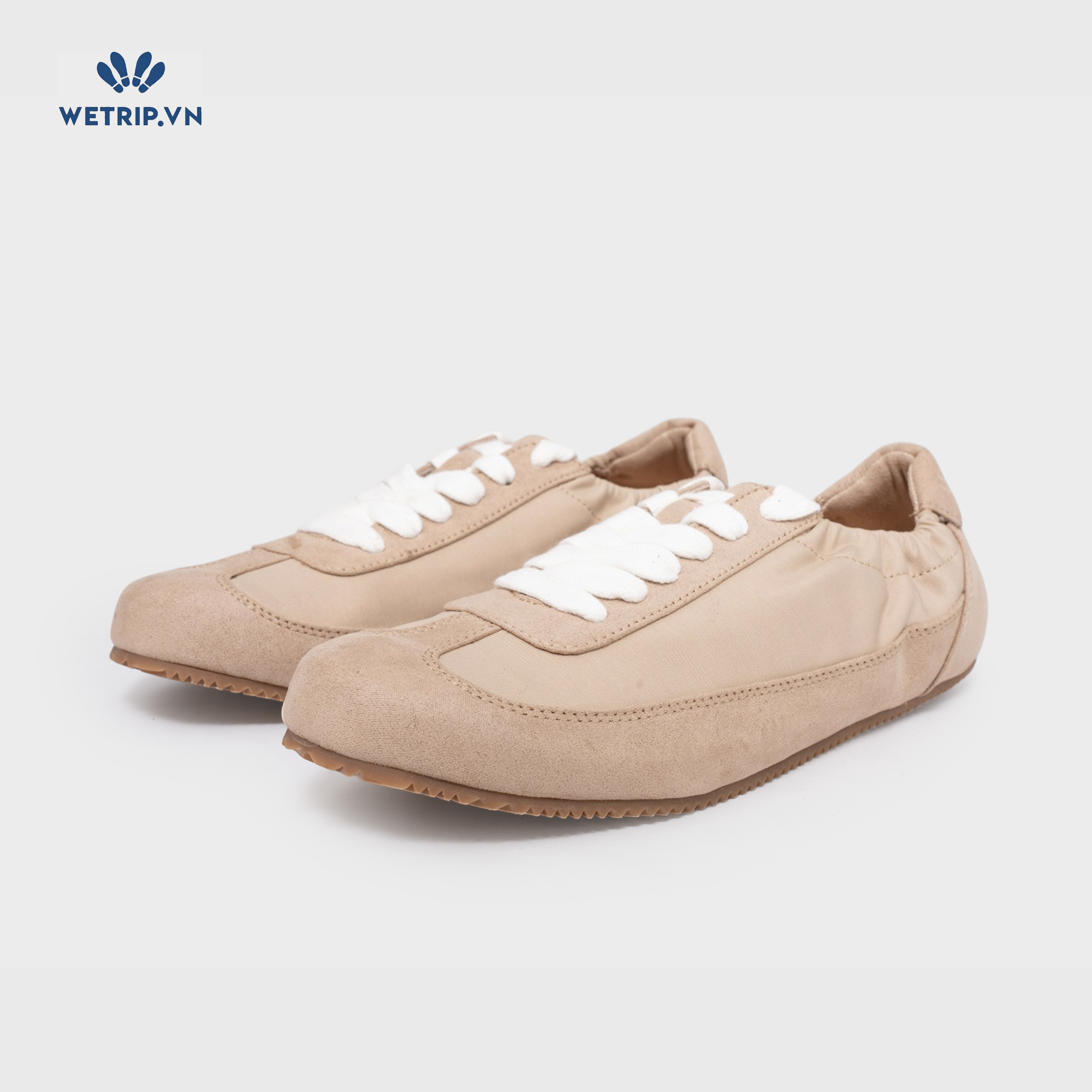 Sneakers Loft (vải, nâu nhạt) Mã SN-LOFT-004-A