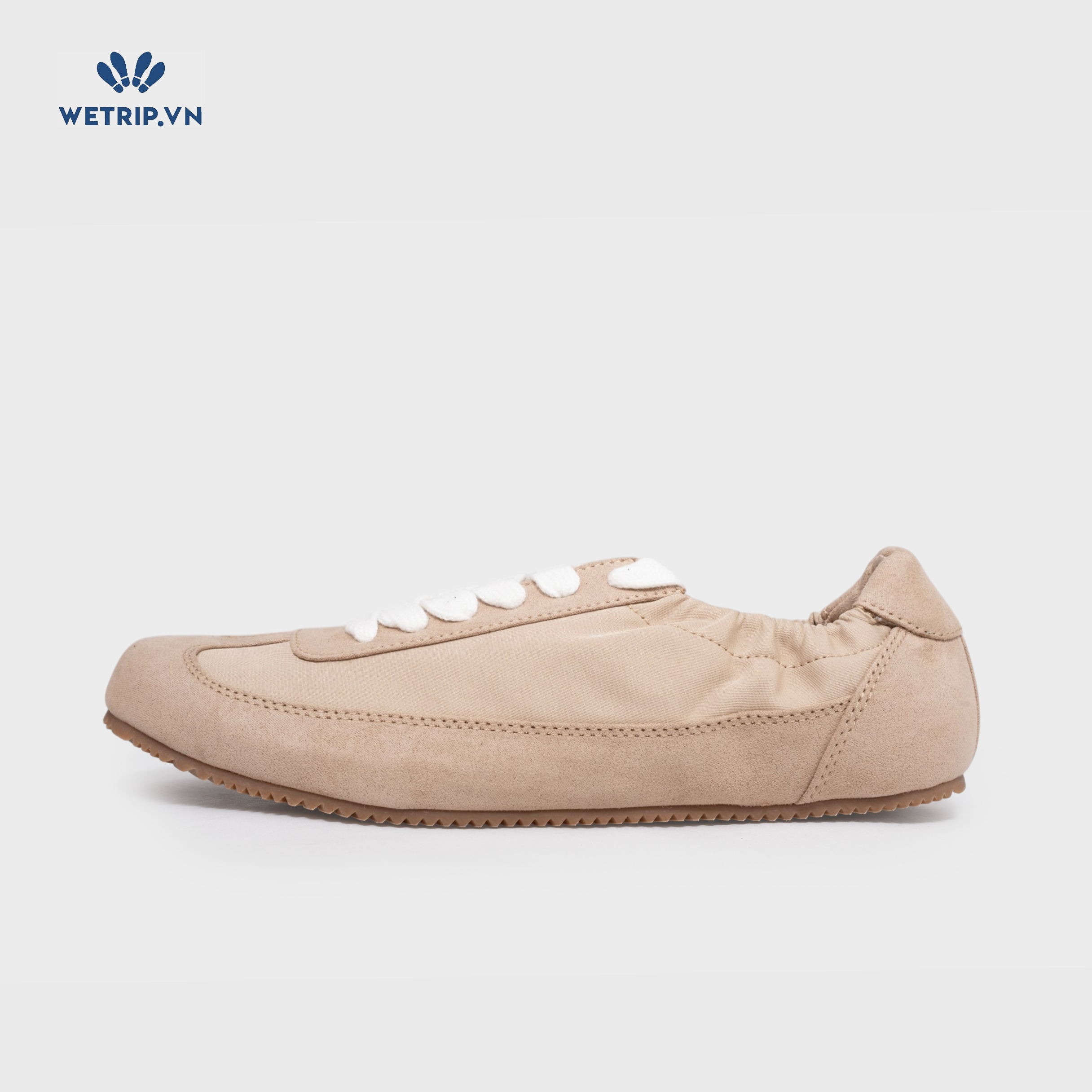 Sneakers Loft (vải, nâu nhạt) Mã SN-LOFT-004-A