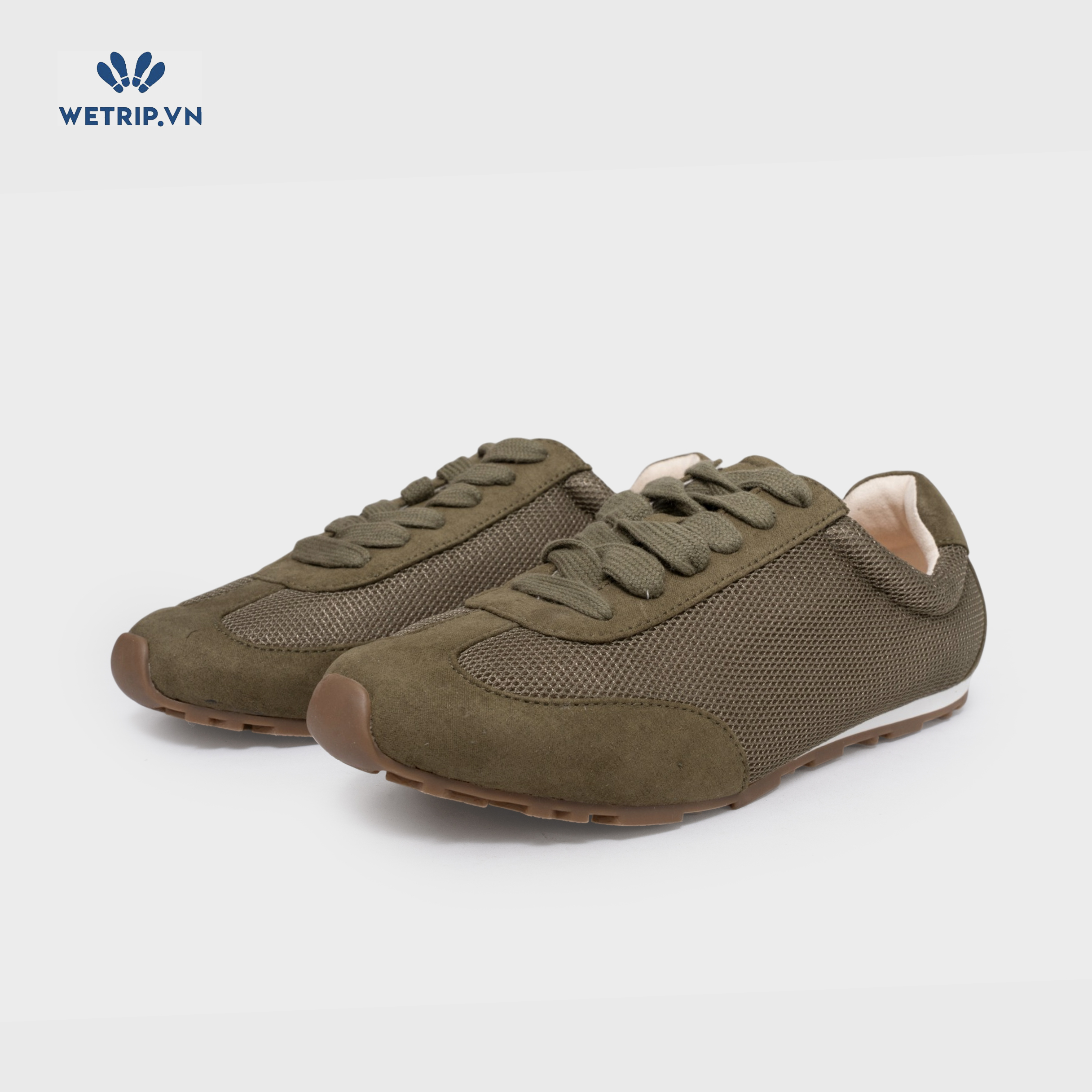 Sneakers Loft (xanh rêu) Mã SN-LOFT-005-B