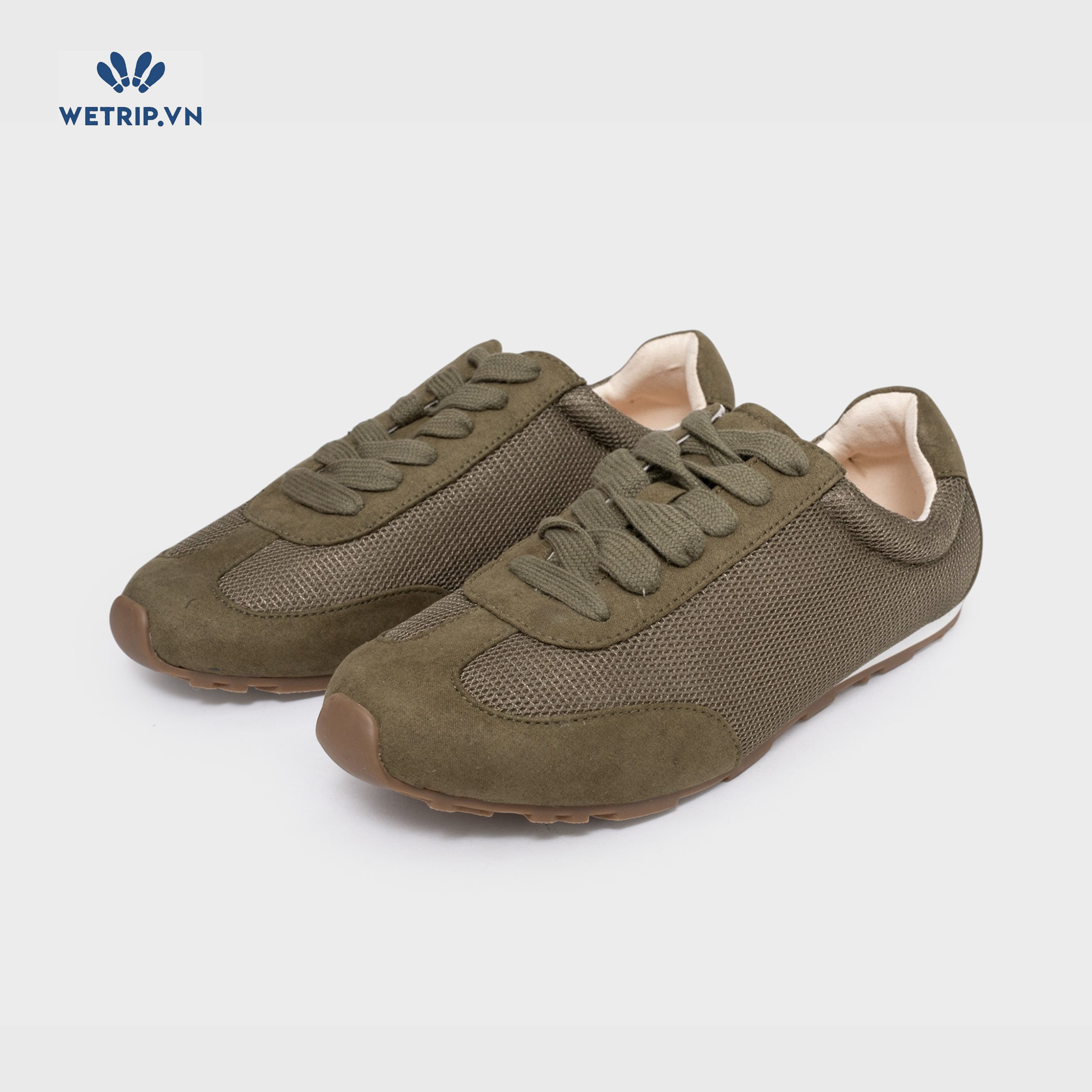 Sneakers Loft (xanh rêu) Mã SN-LOFT-005-B