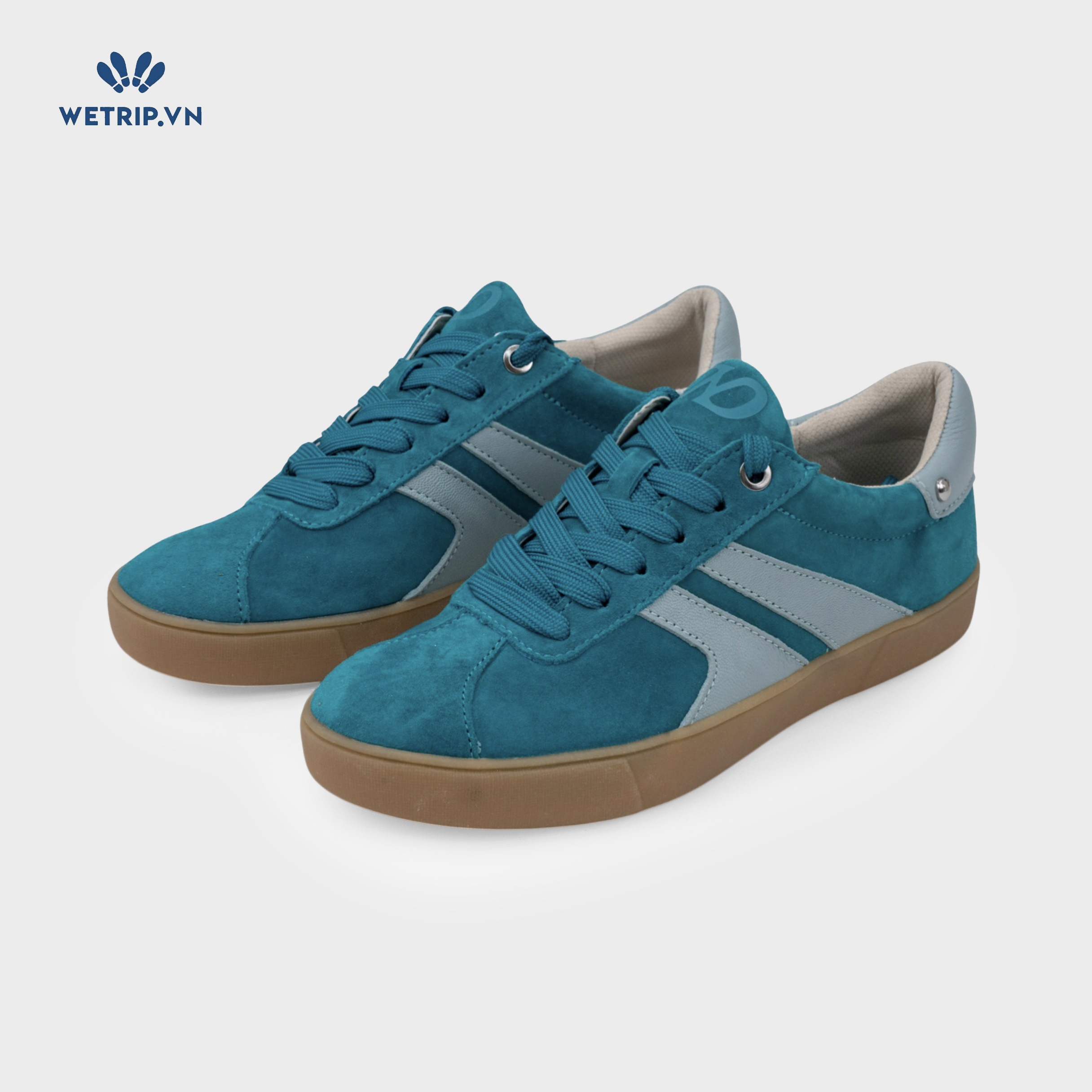 Sneakers Naturalizer (Da, xanh ngọc) Mã SN-NL-027-K